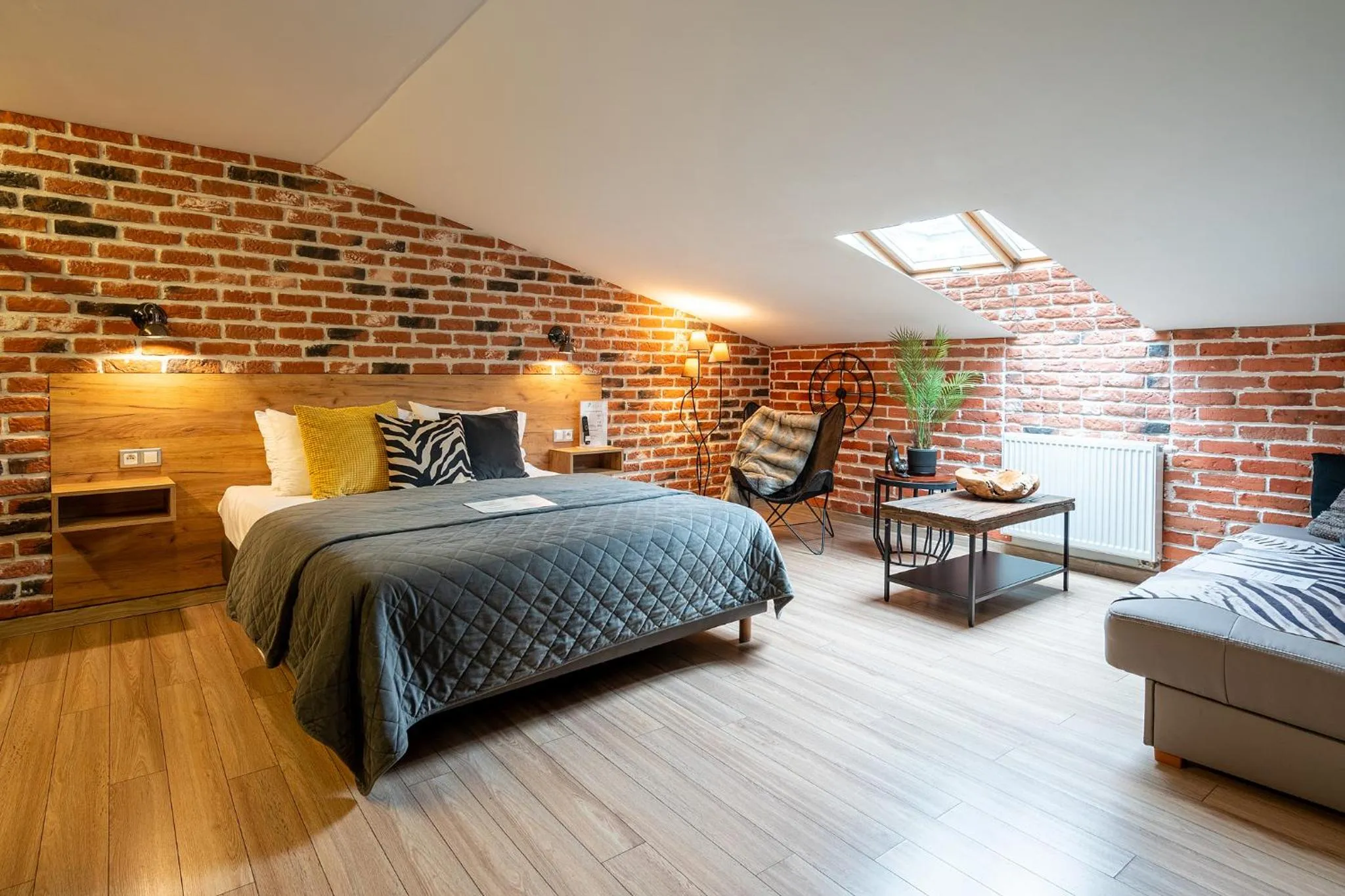 Bed in Art & Garden Residence