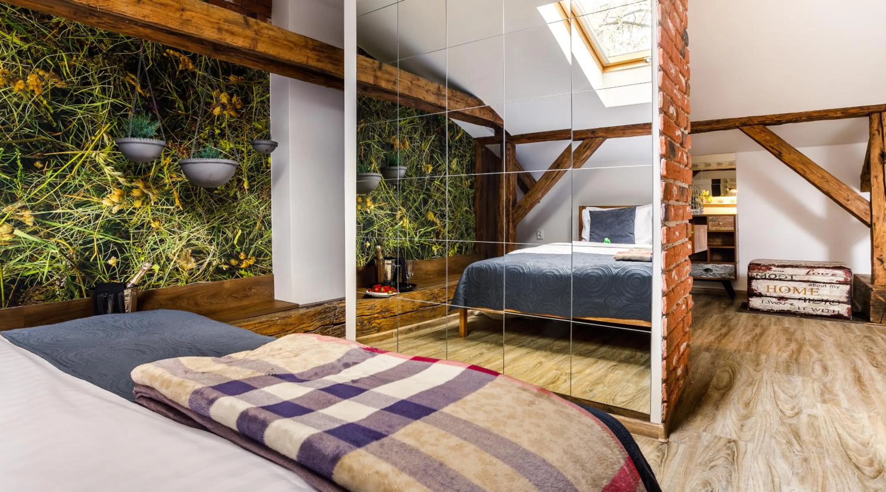 Bed in Art & Garden Residence