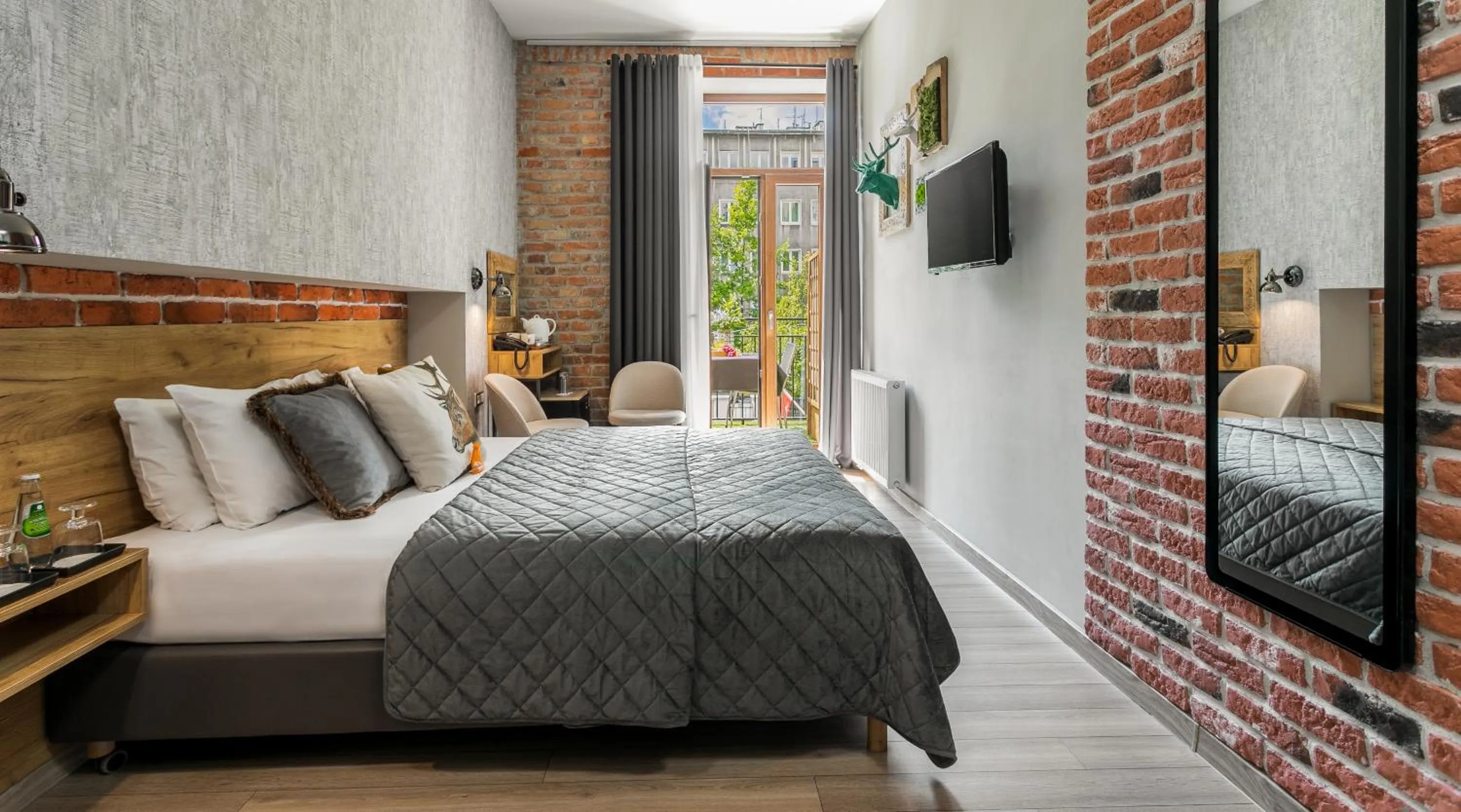 Bed in Art & Garden Residence