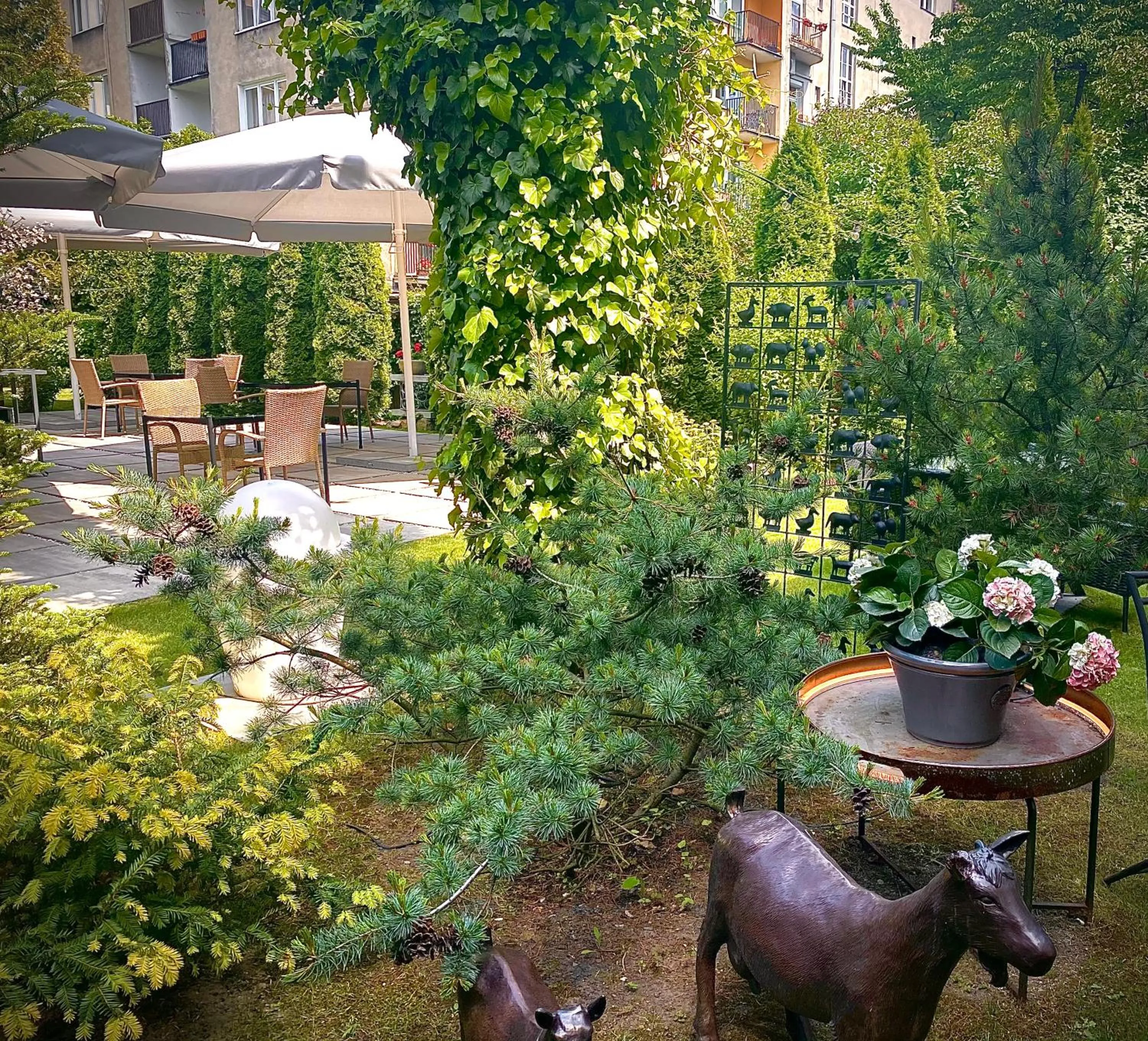 Garden in Art & Garden Residence