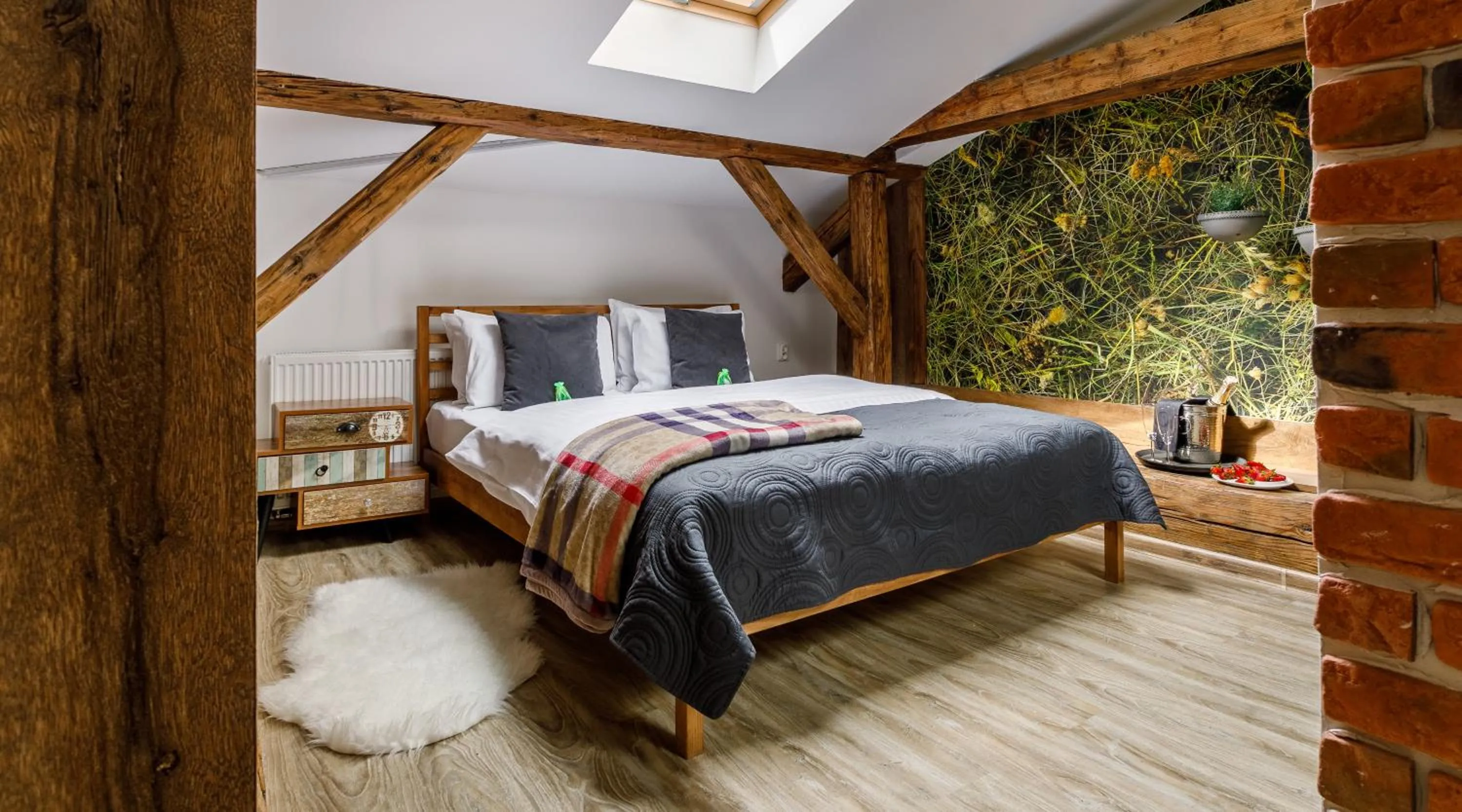 Bed in Art & Garden Residence