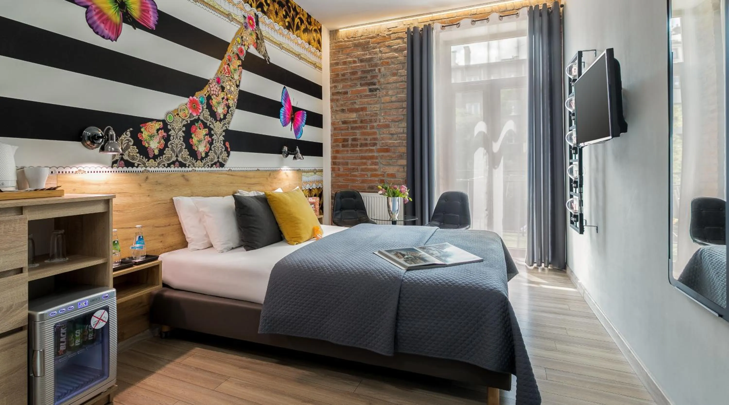 Bed in Art & Garden Residence