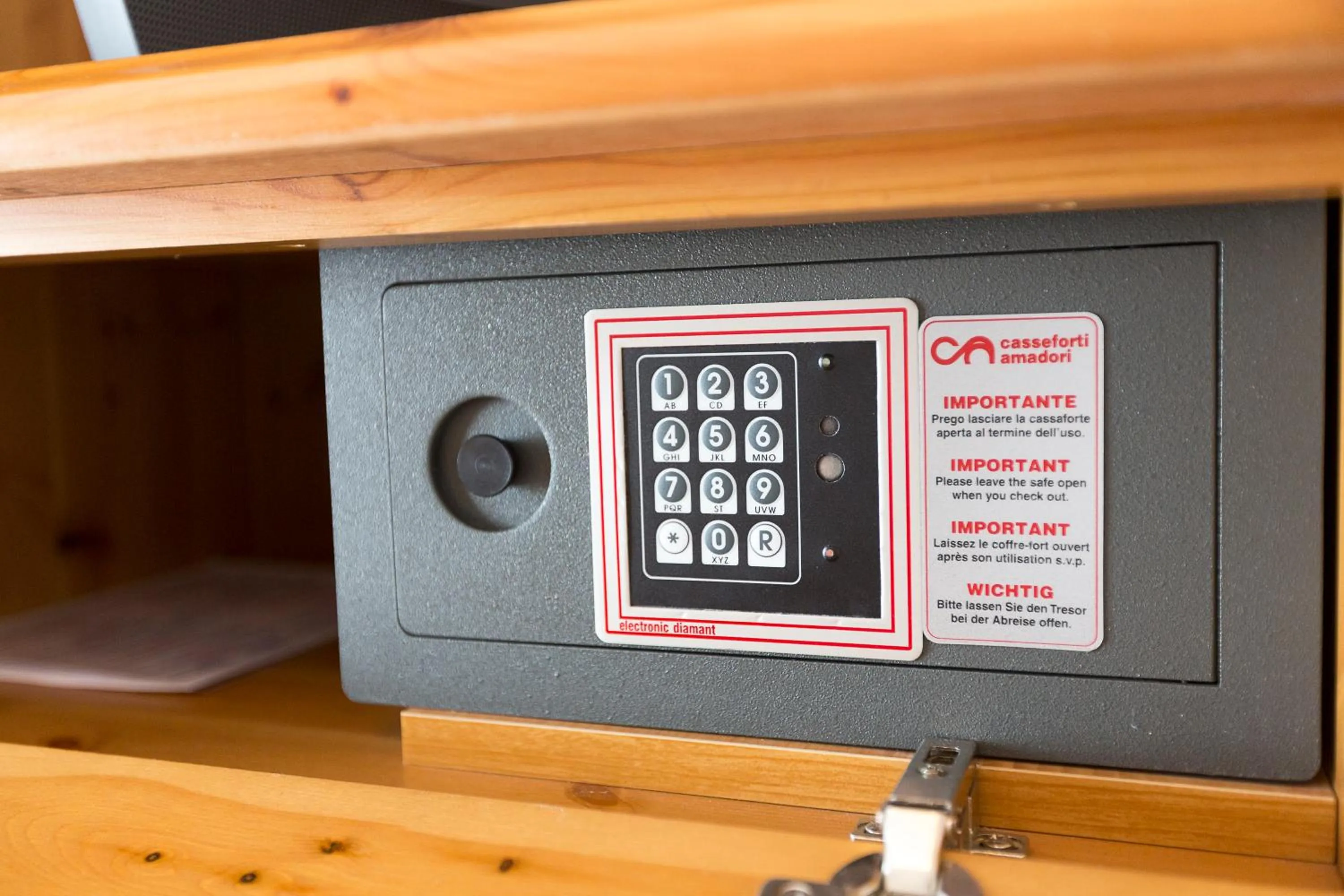 Area and facilities in Hotel Trieste