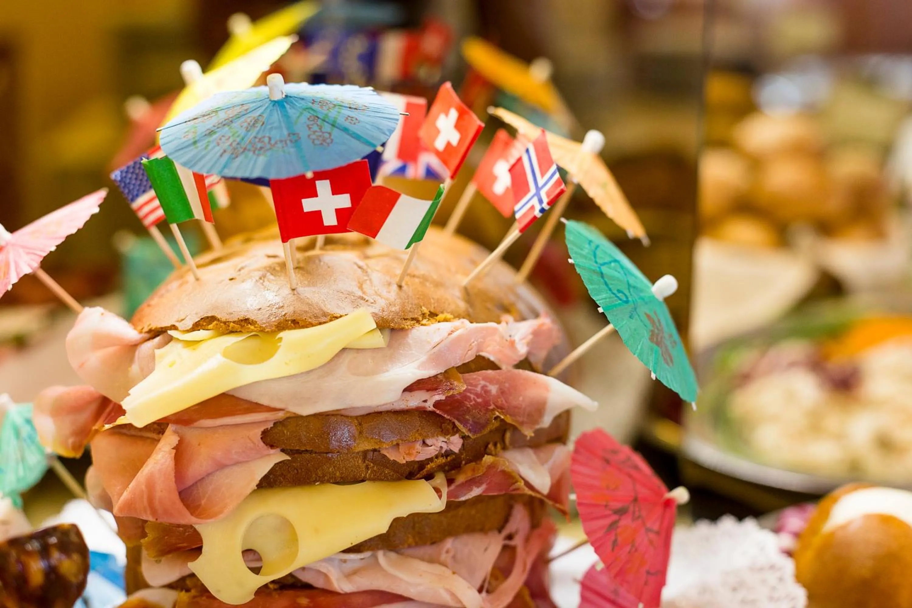 Food and drinks in Hotel Trieste