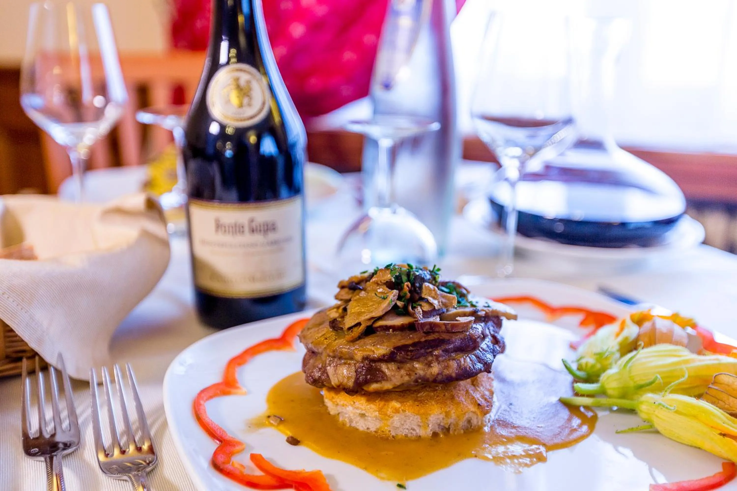 Food in Hotel Trieste