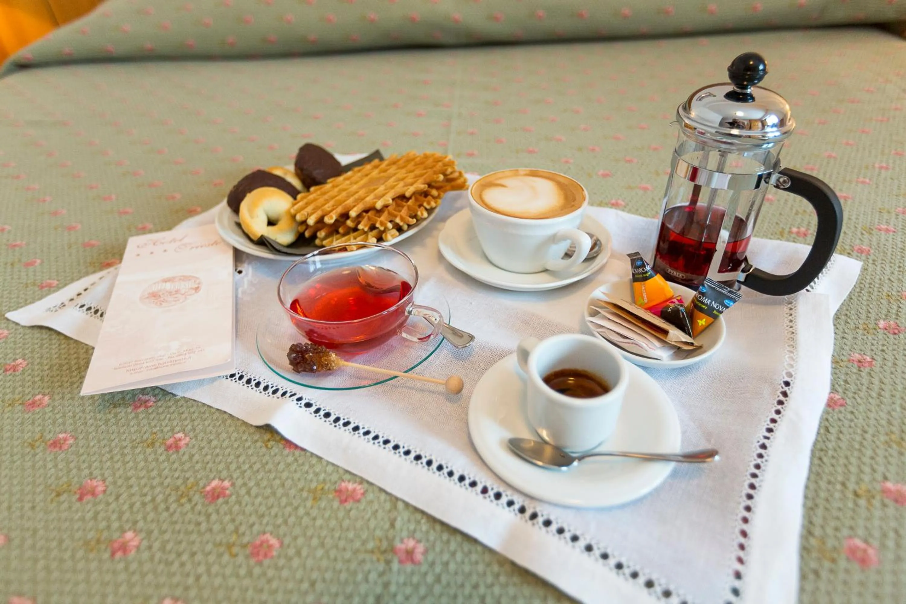 Food and drinks in Hotel Trieste