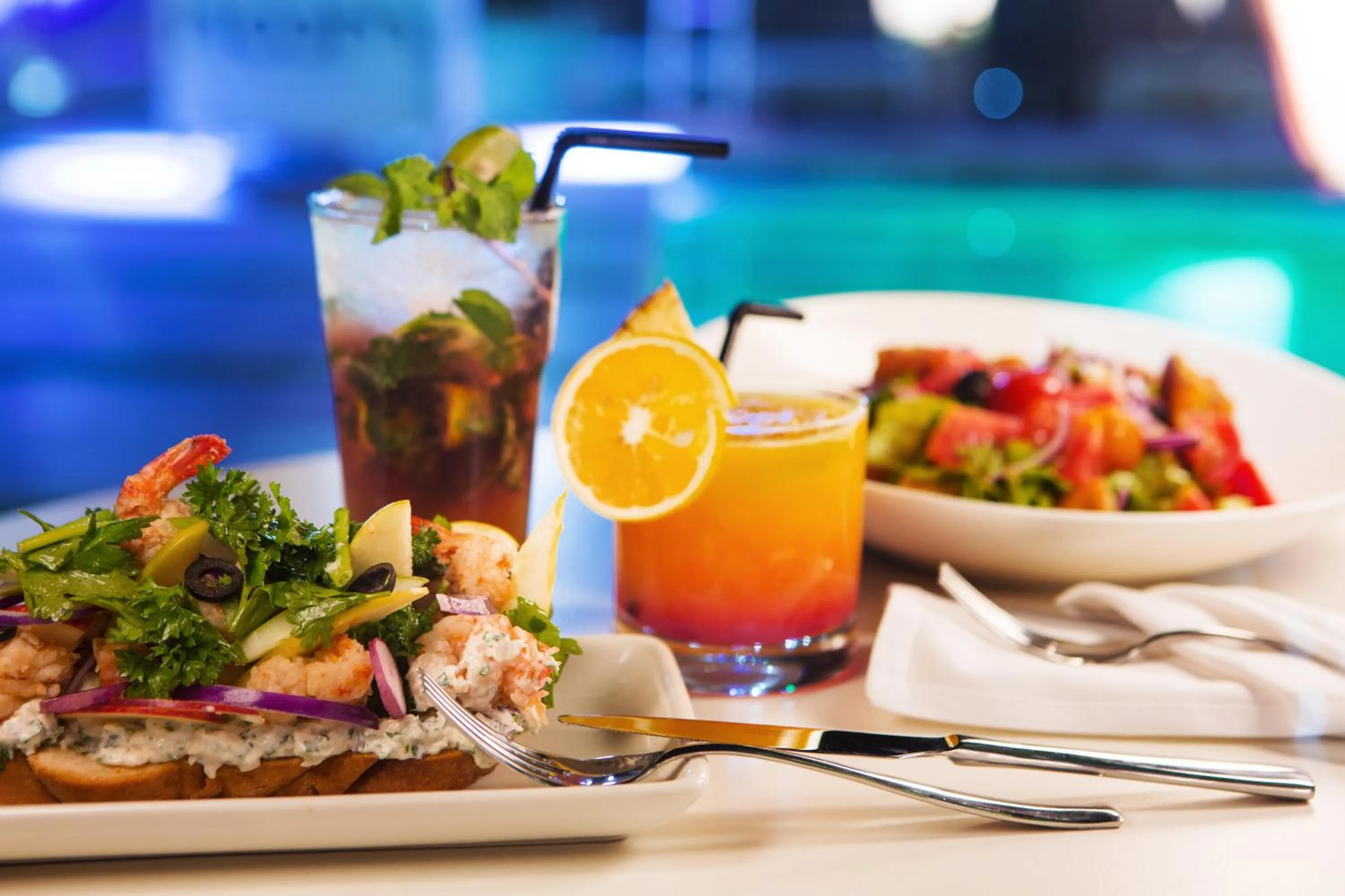 Food close-up in Noom Hotel Conakry