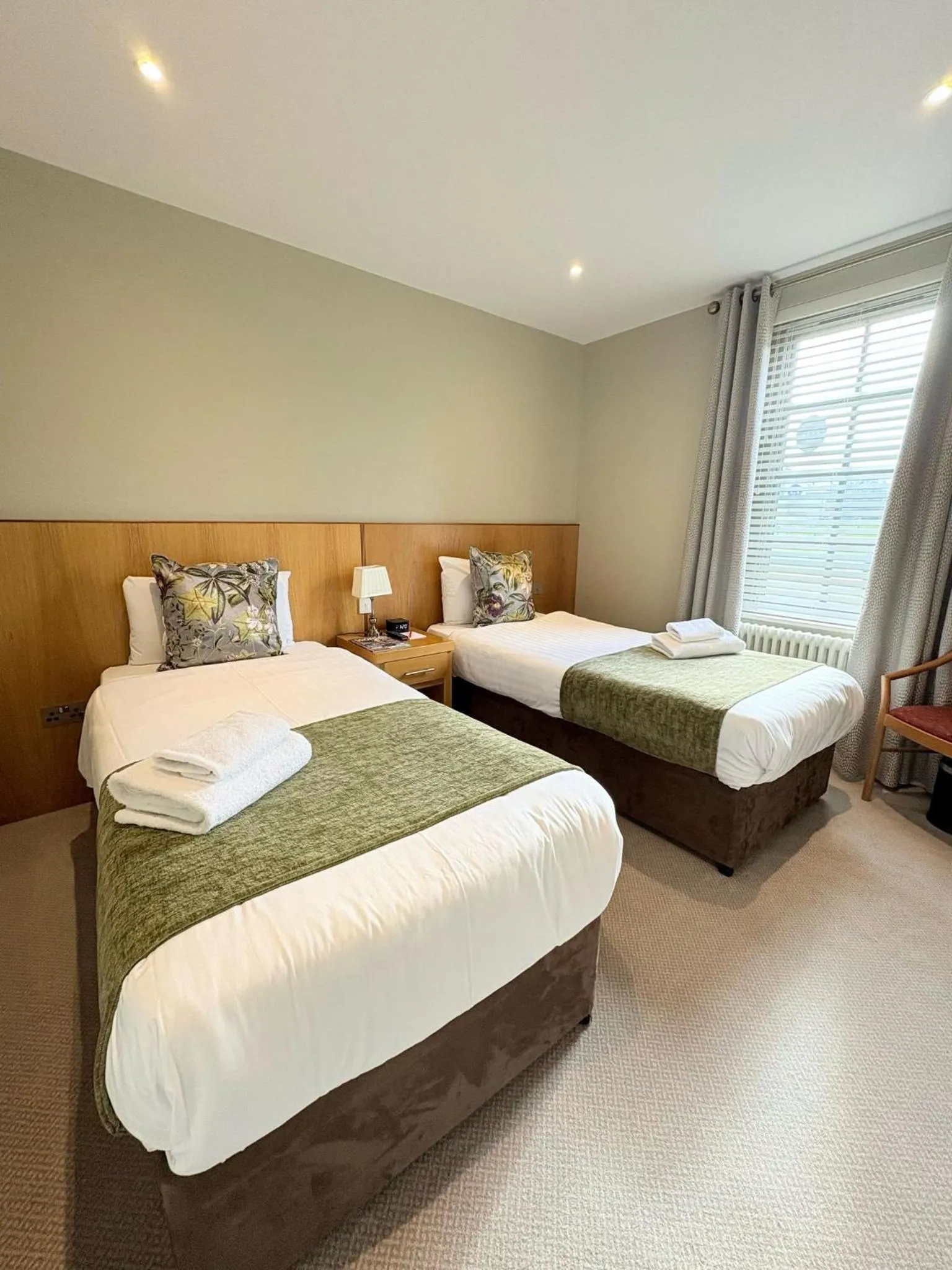 Bedroom, Bed in Lodge at Lough Erne