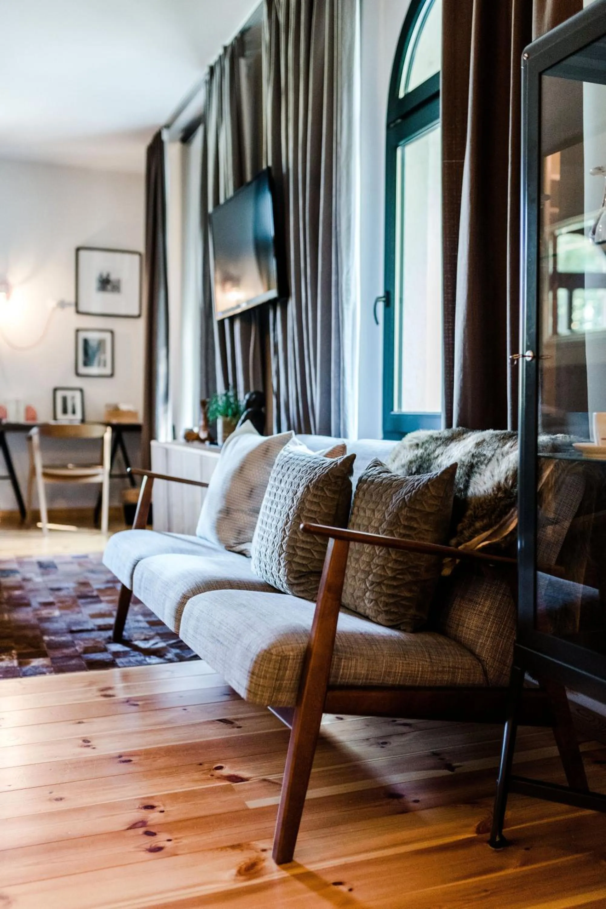 Living room in Sommers "Schöne Aussicht", Adults only