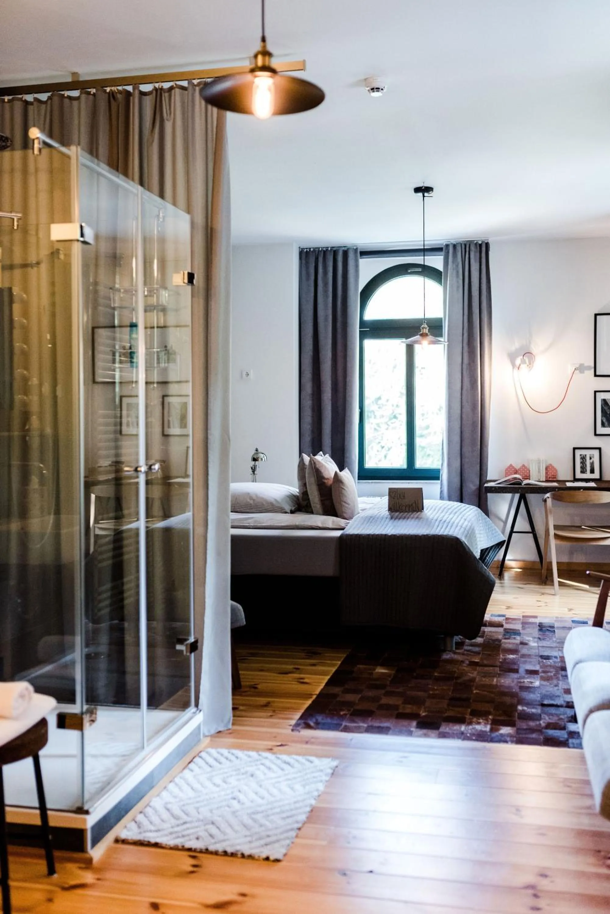 Shower, Bed in Sommers "Schöne Aussicht", Adults only