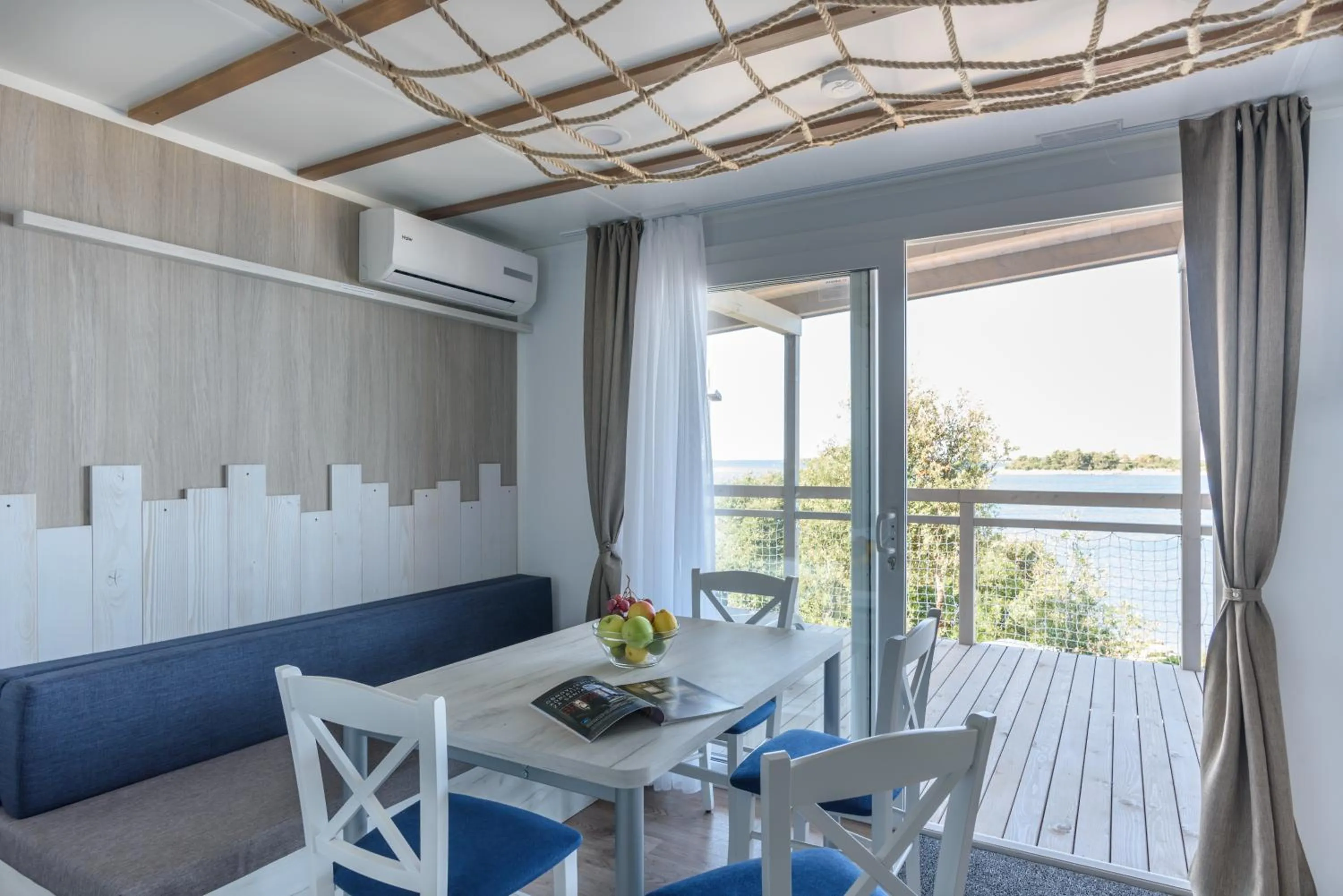 Living room in Maistra Camping Veštar Mobile homes