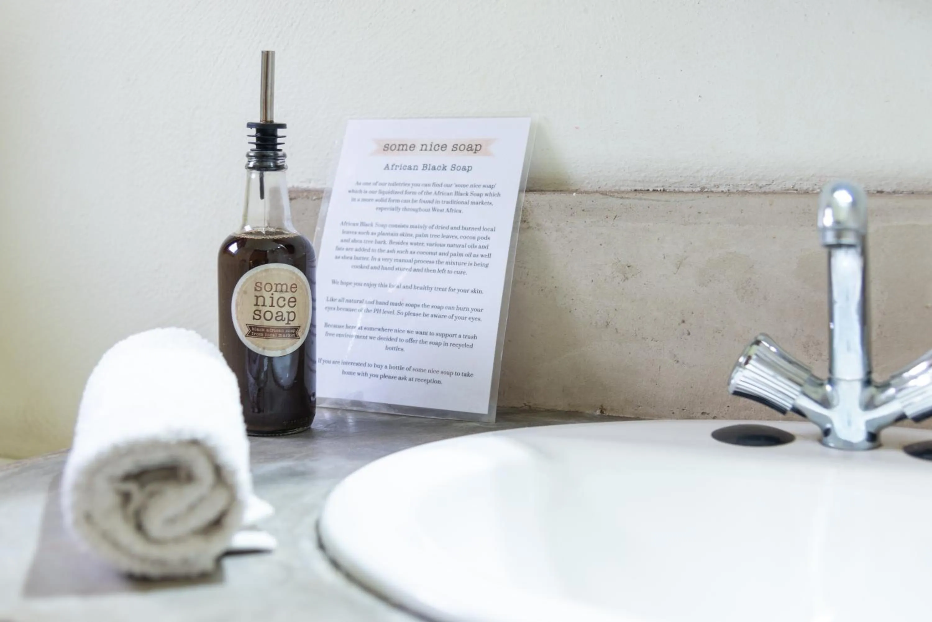 Bathroom in somewhere nice