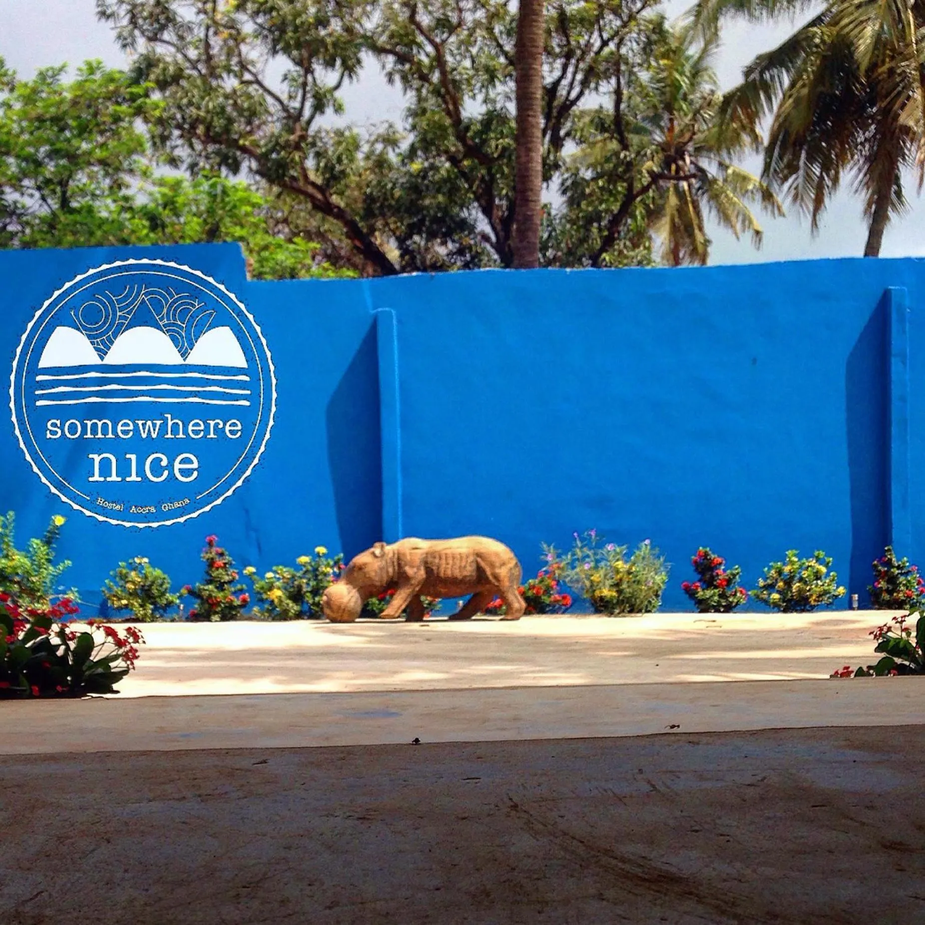 Garden in somewhere nice