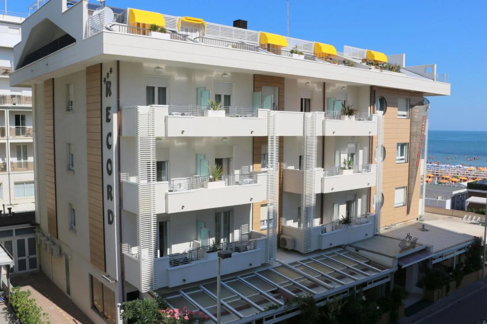 Property building in Hotel Record