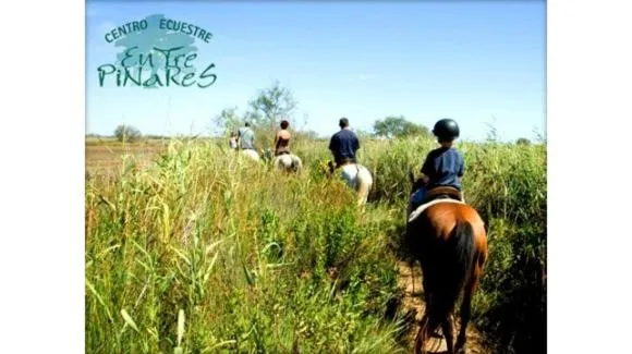 Horse-riding in Hotel Lince