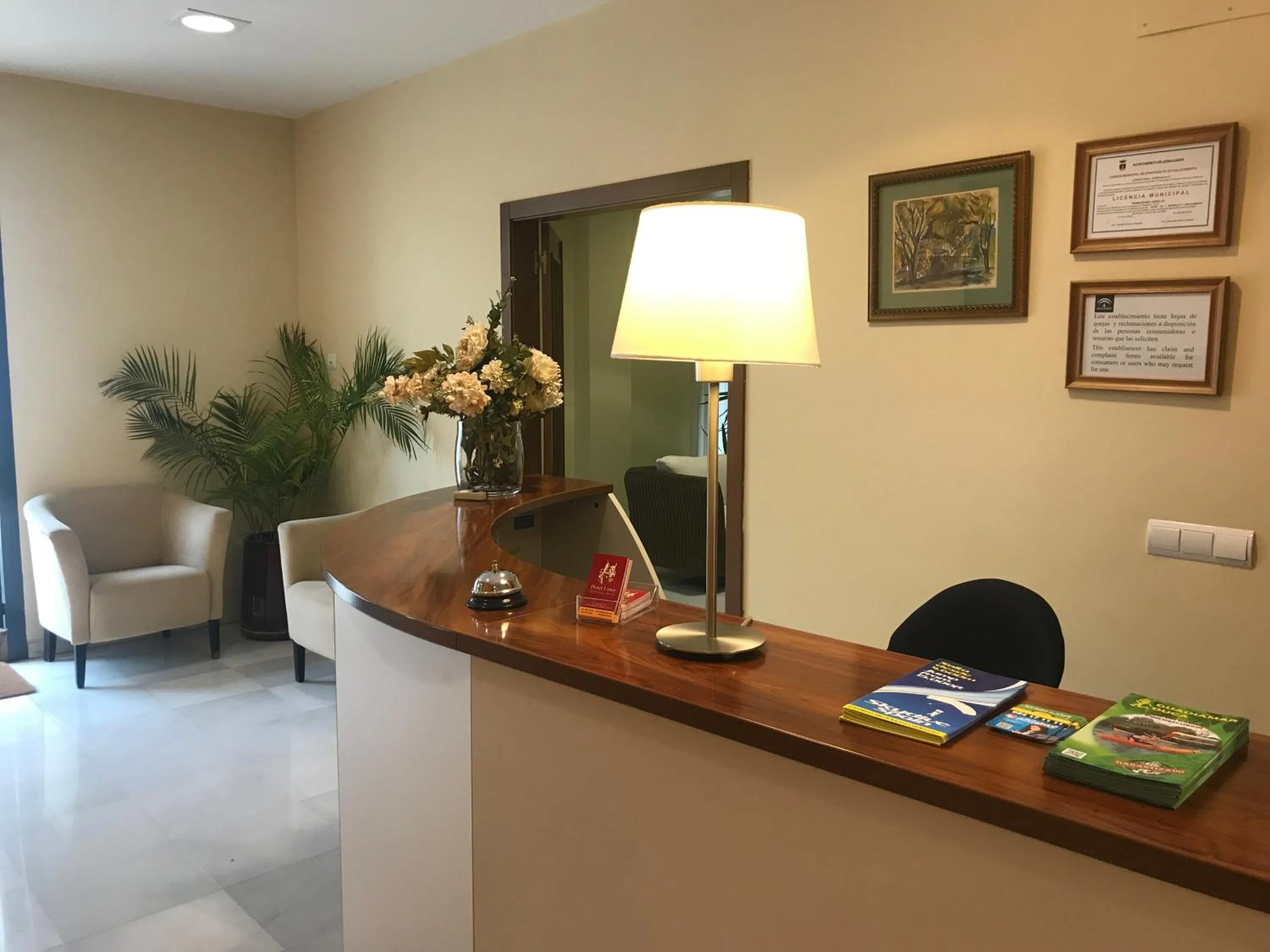 Lobby or reception in Hotel Lince