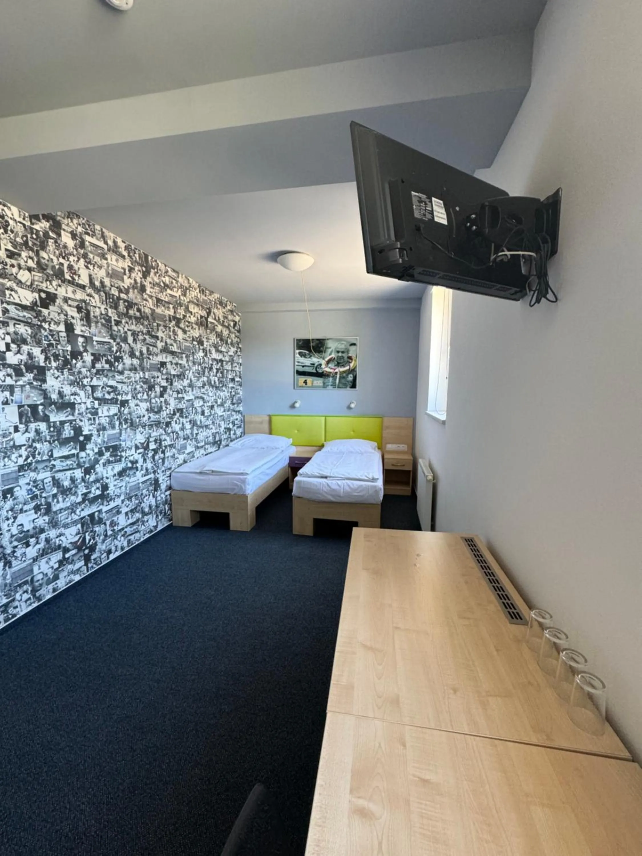 Bed in Sport hotel Sletiště