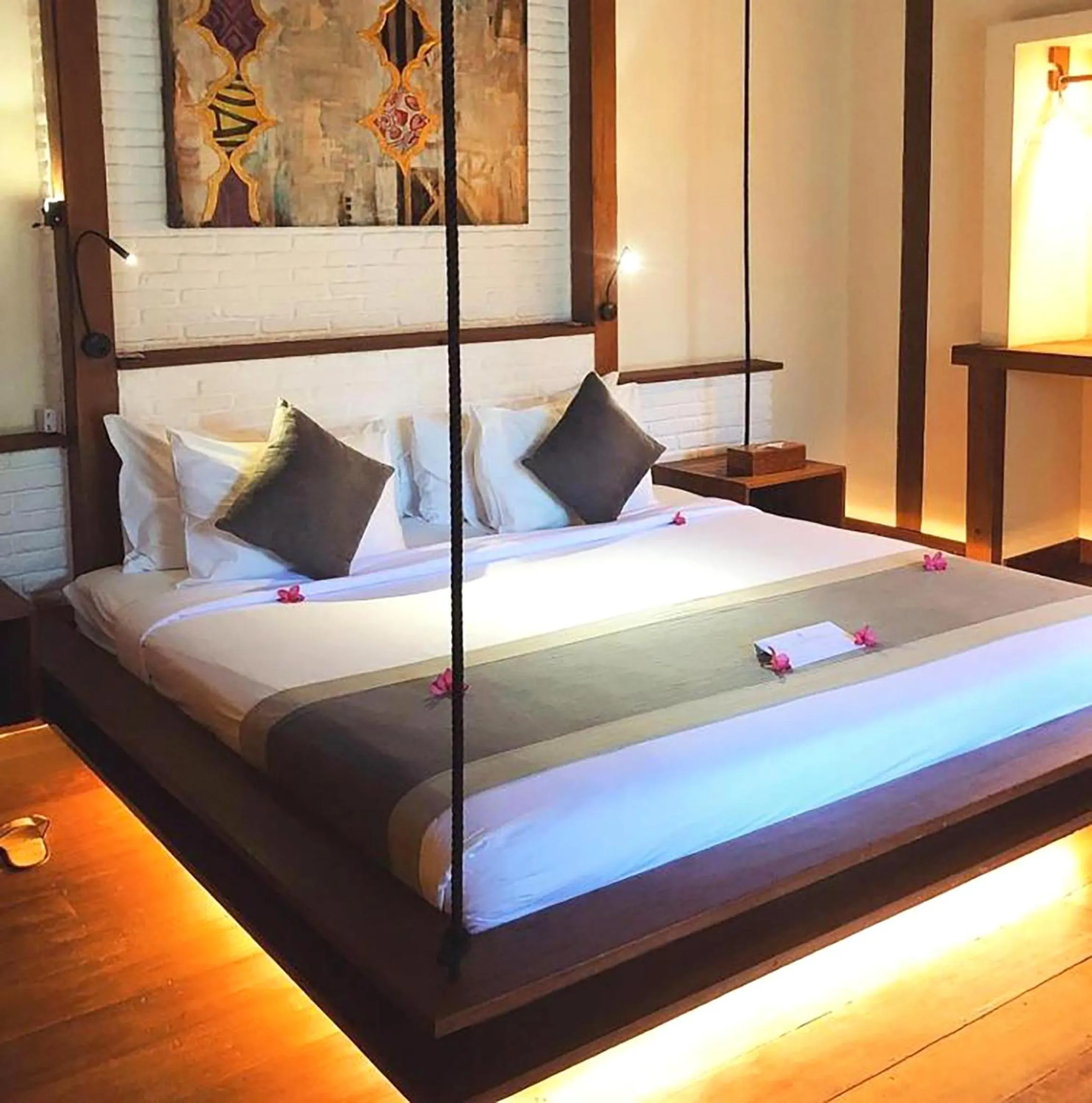 Bed in Kaleydo Villas