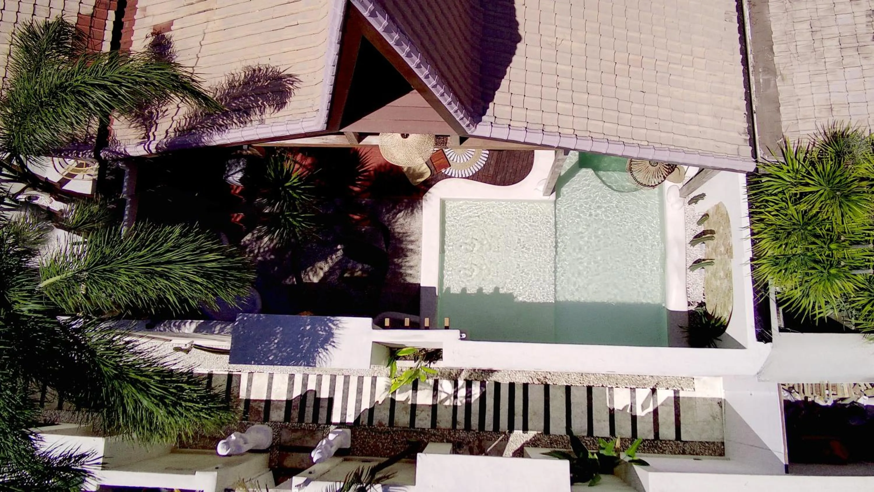 Bird's eye view in Kaleydo Villas