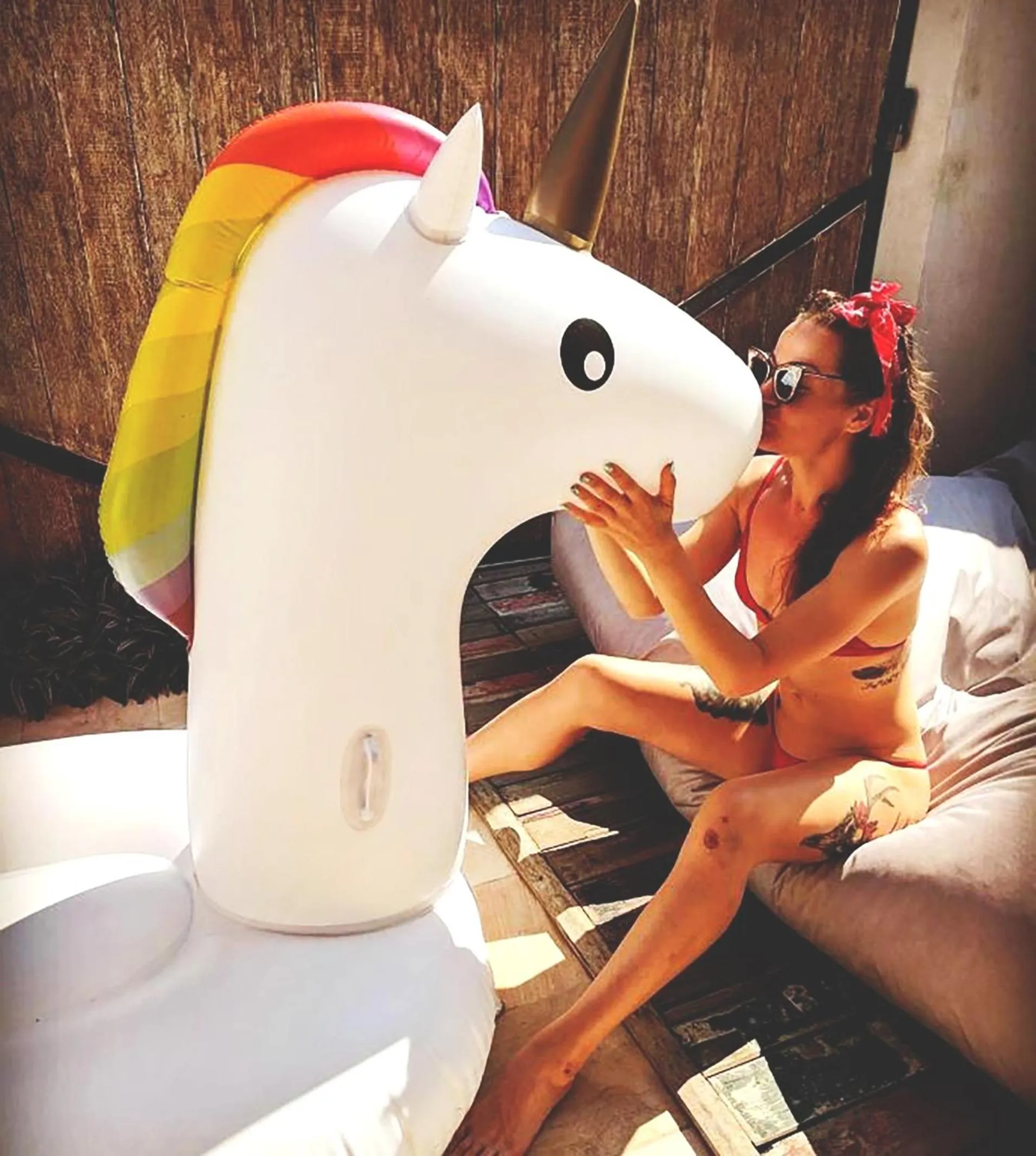 group of guests in Kaleydo Villas