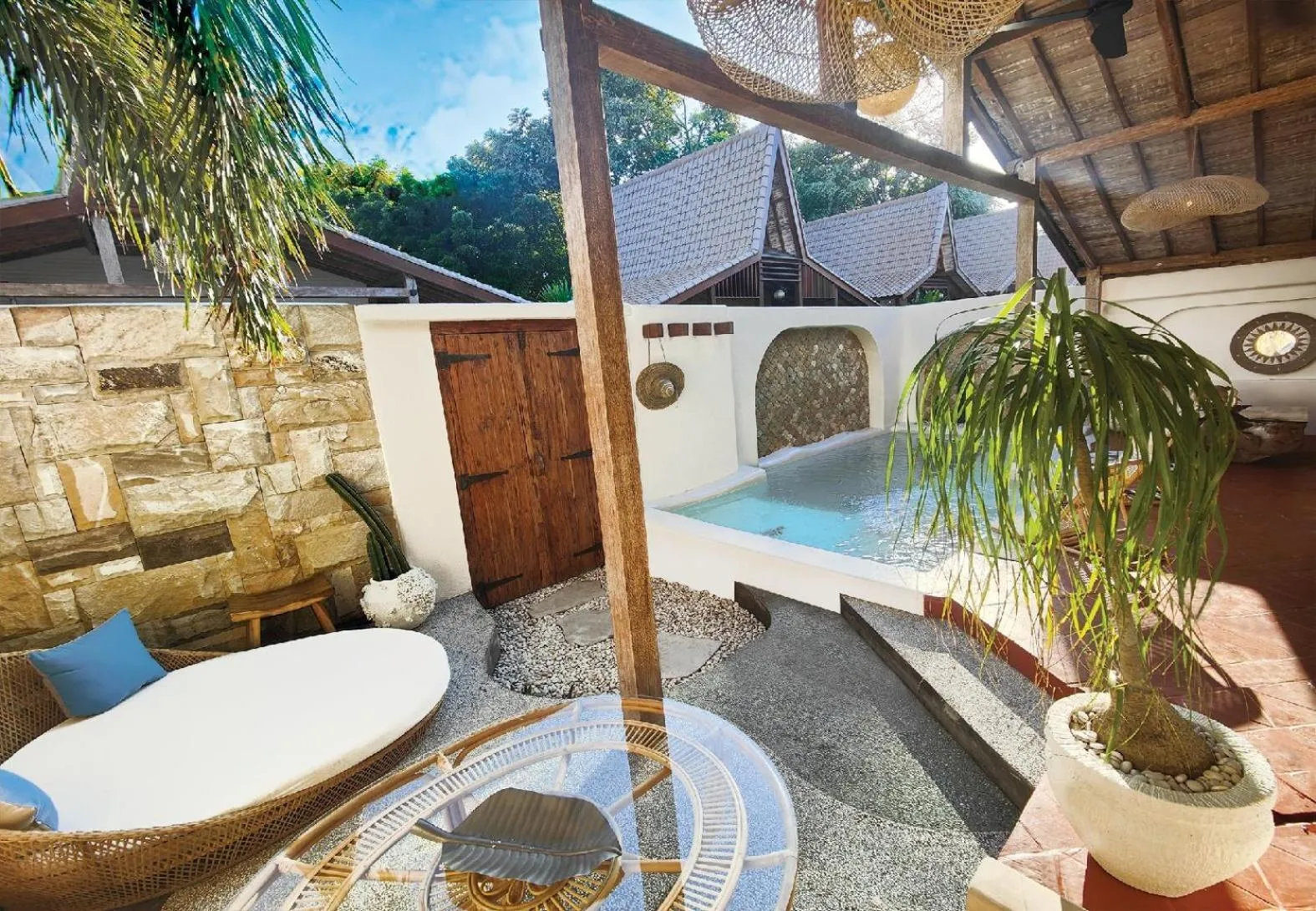 Patio in Kaleydo Villas