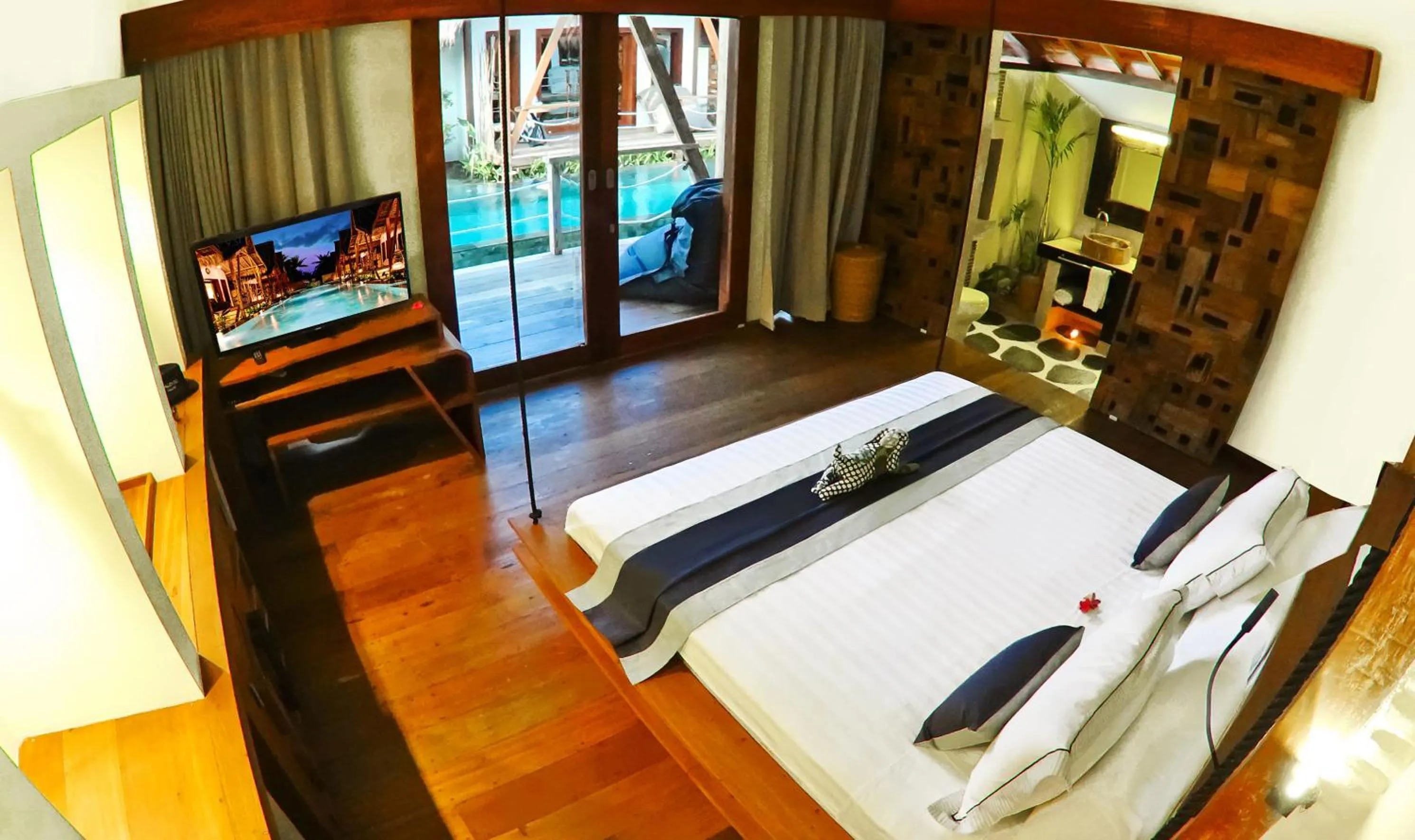 Bedroom, Bed in Kaleydo Villas