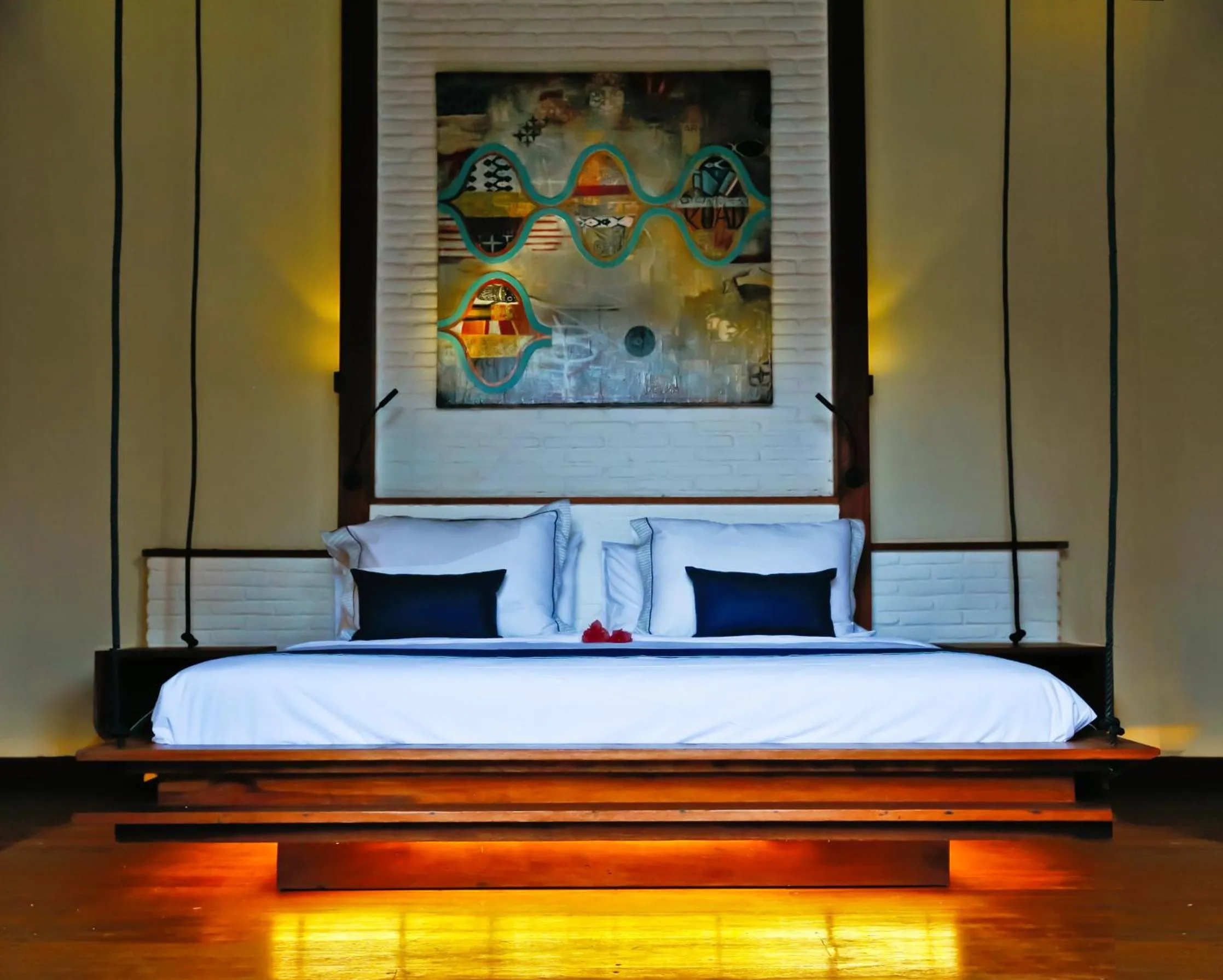 Bed in Kaleydo Villas