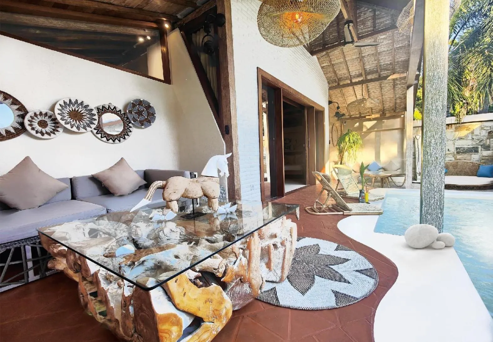 Patio in Kaleydo Villas