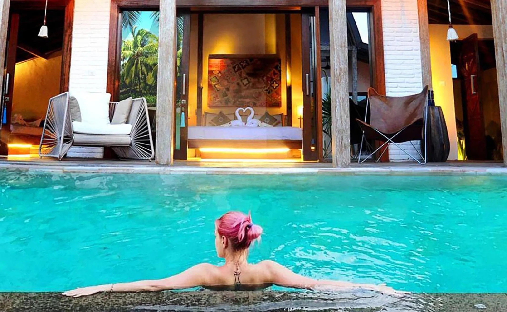 Swimming pool in Kaleydo Villas