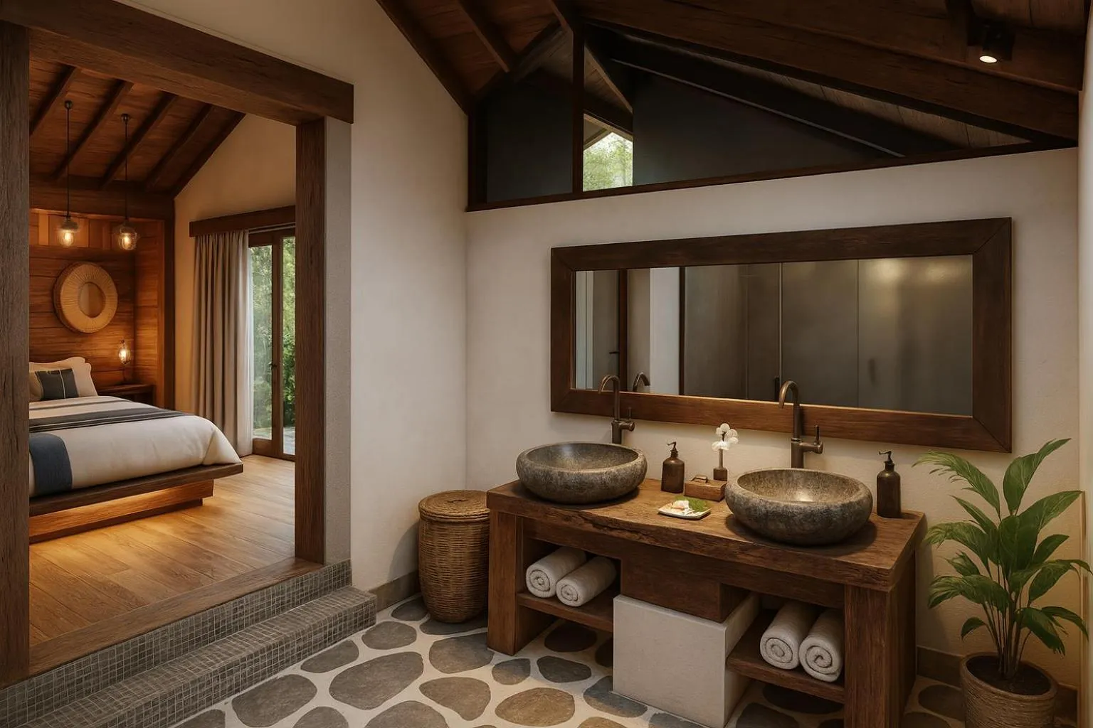 Bed in Kaleydo Villas