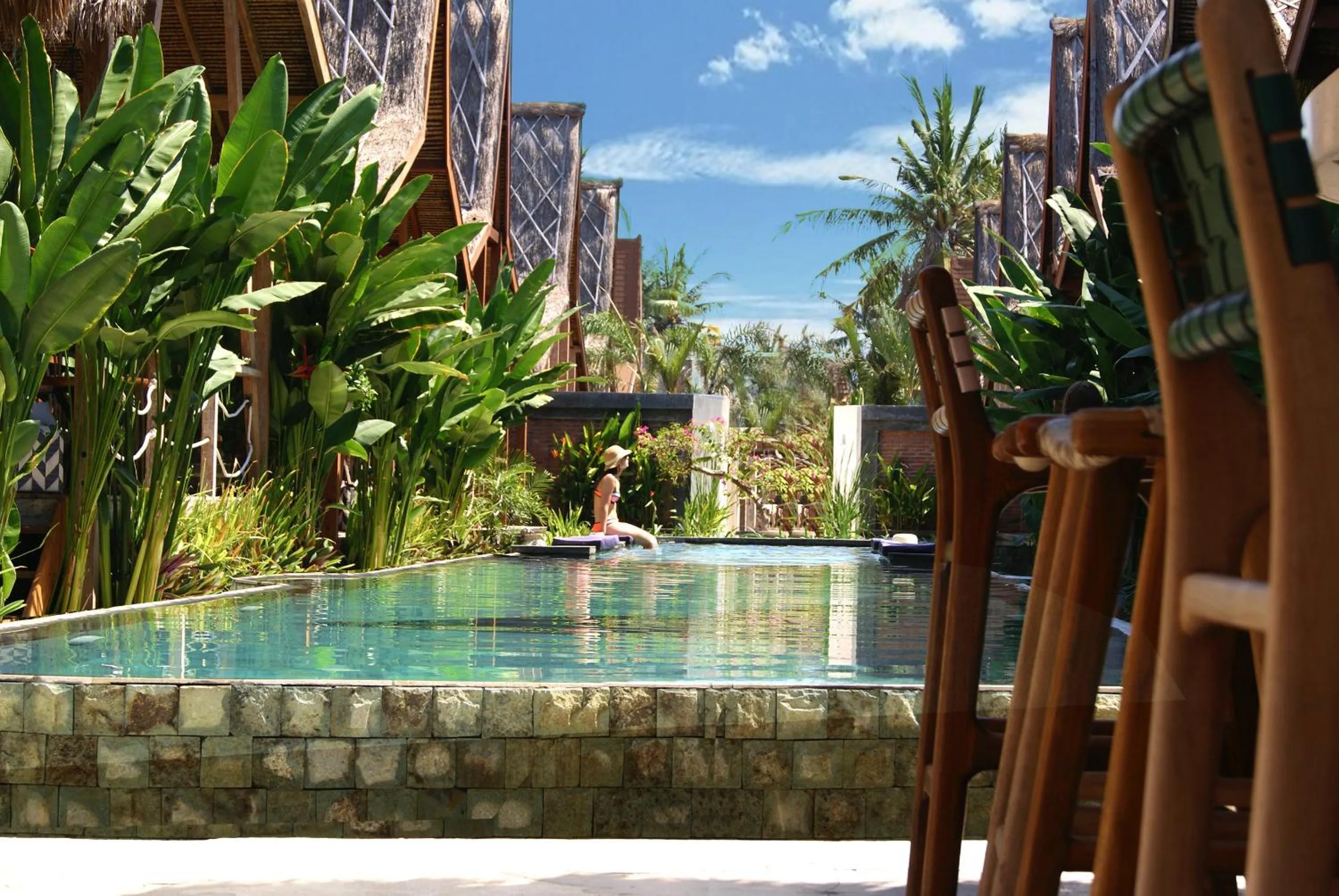Swimming pool in Kaleydo Villas