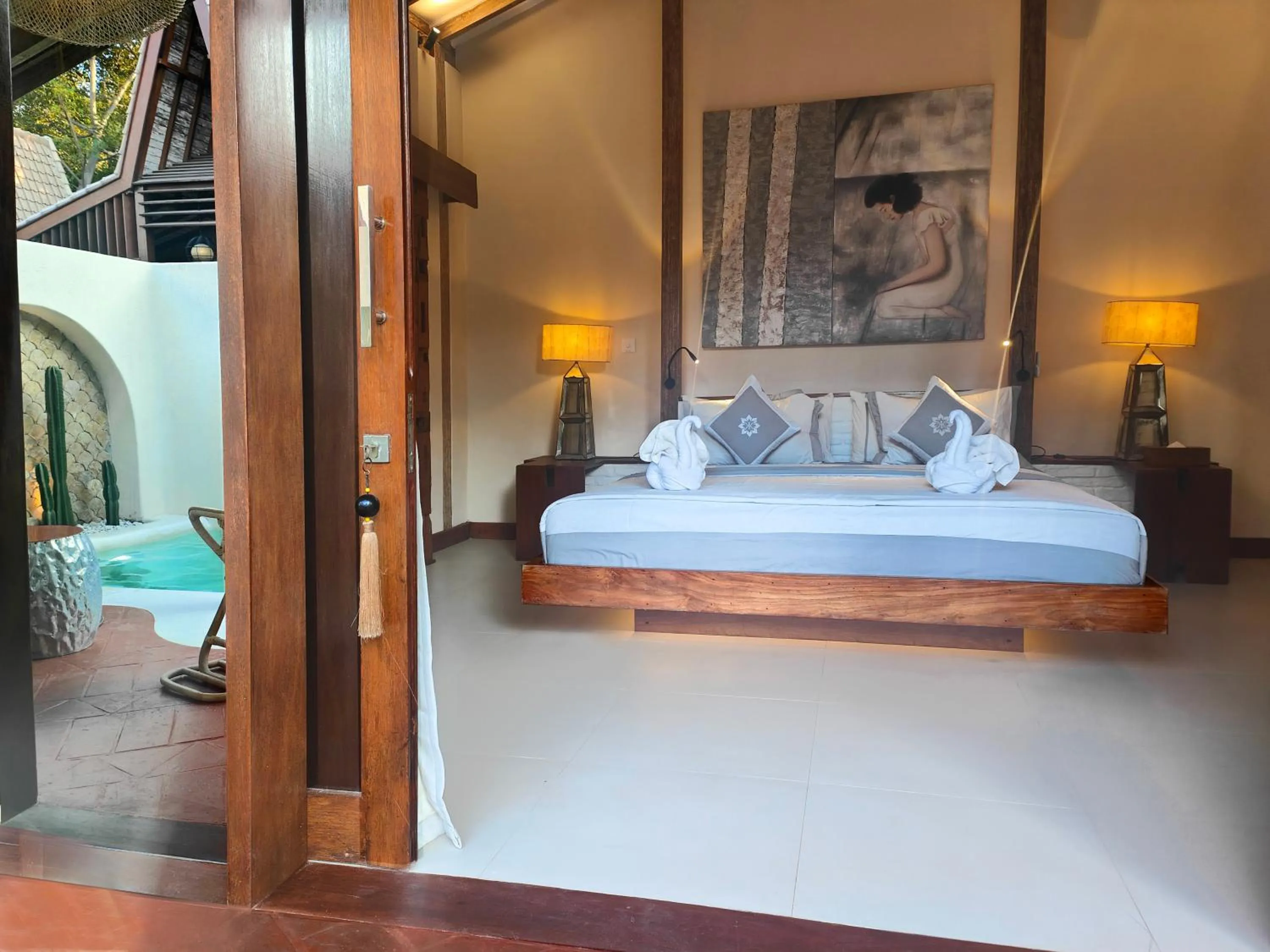 Bedroom, Bed in Kaleydo Villas