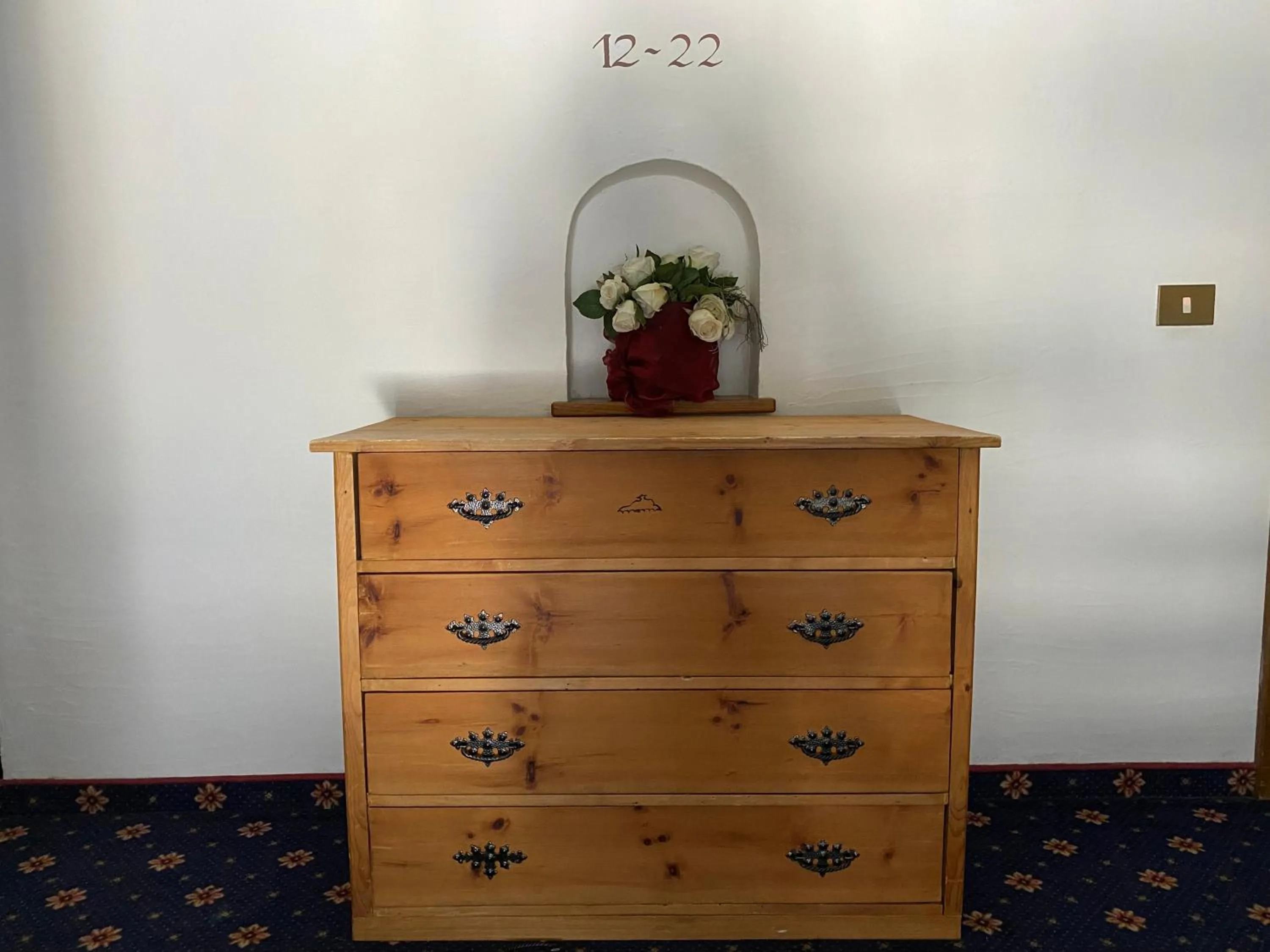 Decorative detail in Hotel Friedemann