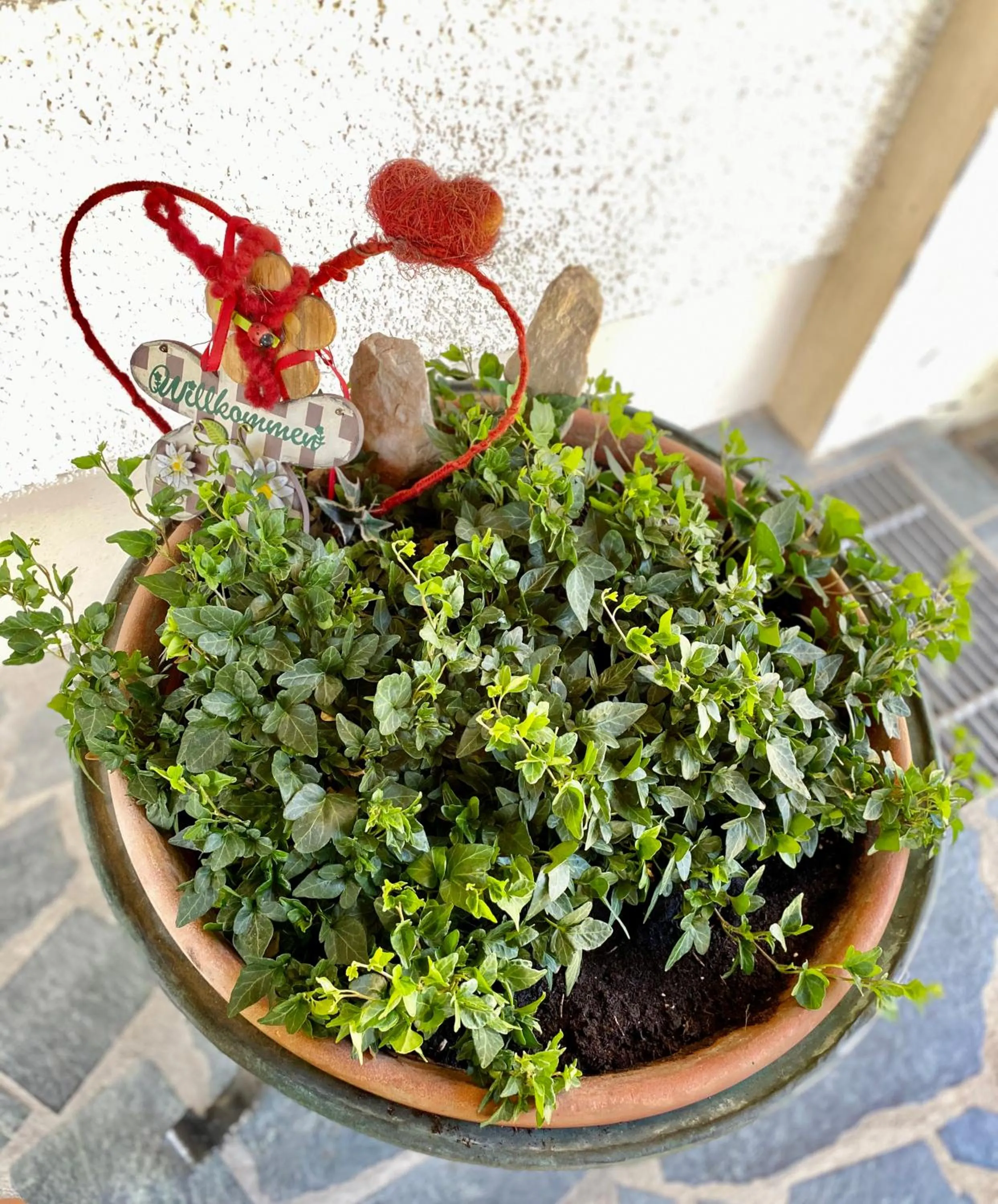 Decorative detail in Hotel Friedemann
