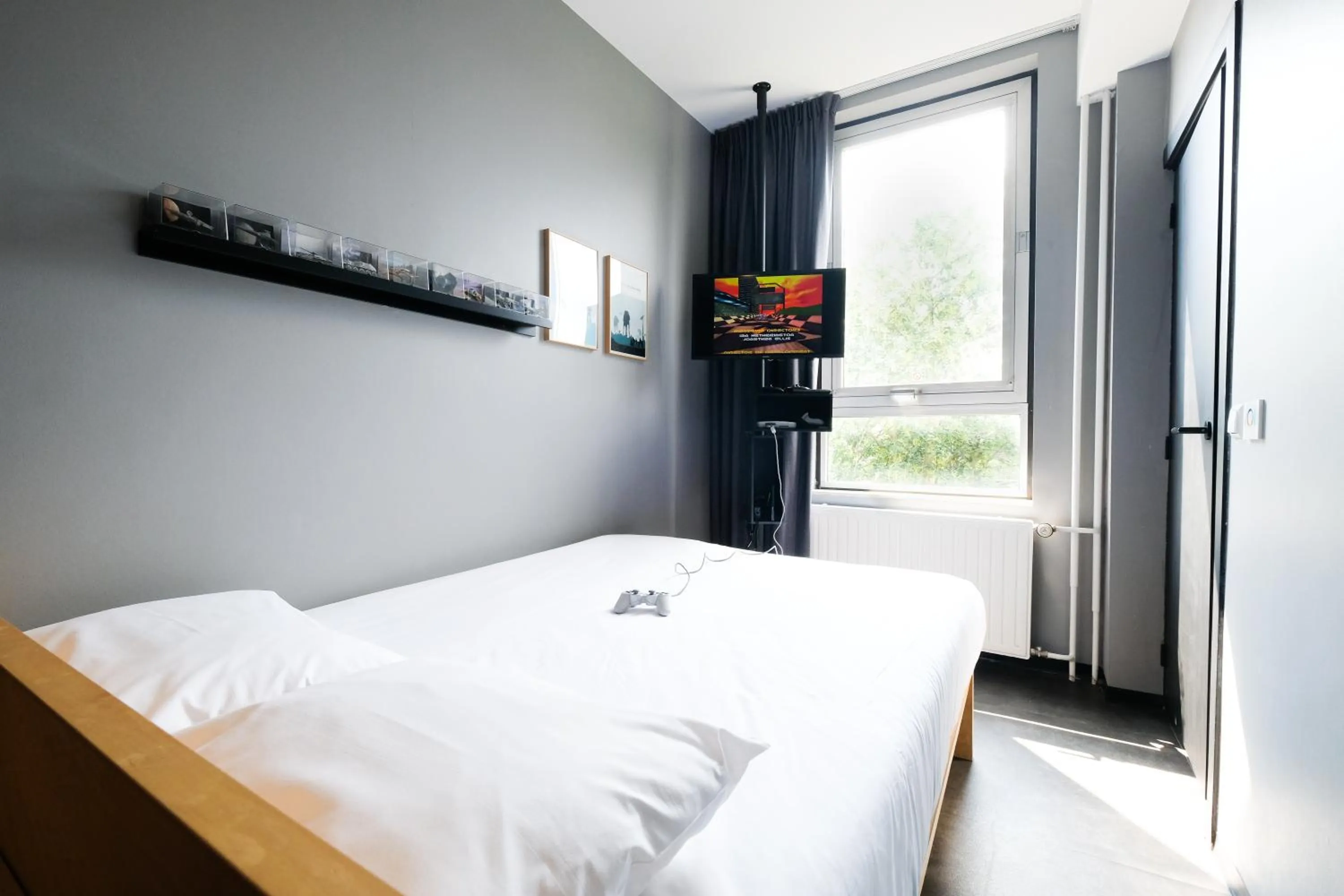 Bed in The Arcade Hotel Amsterdam