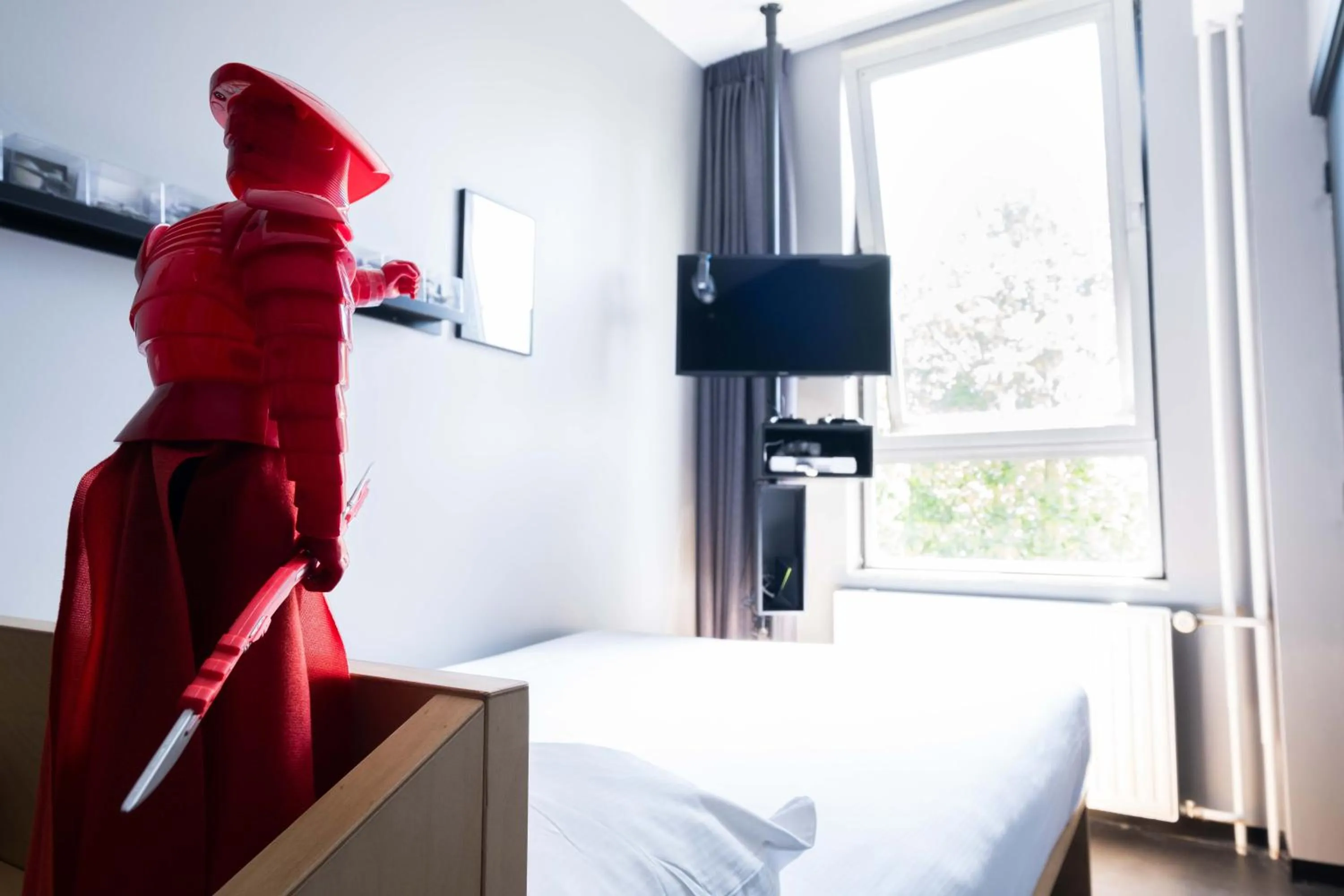 Bed in The Arcade Hotel Amsterdam