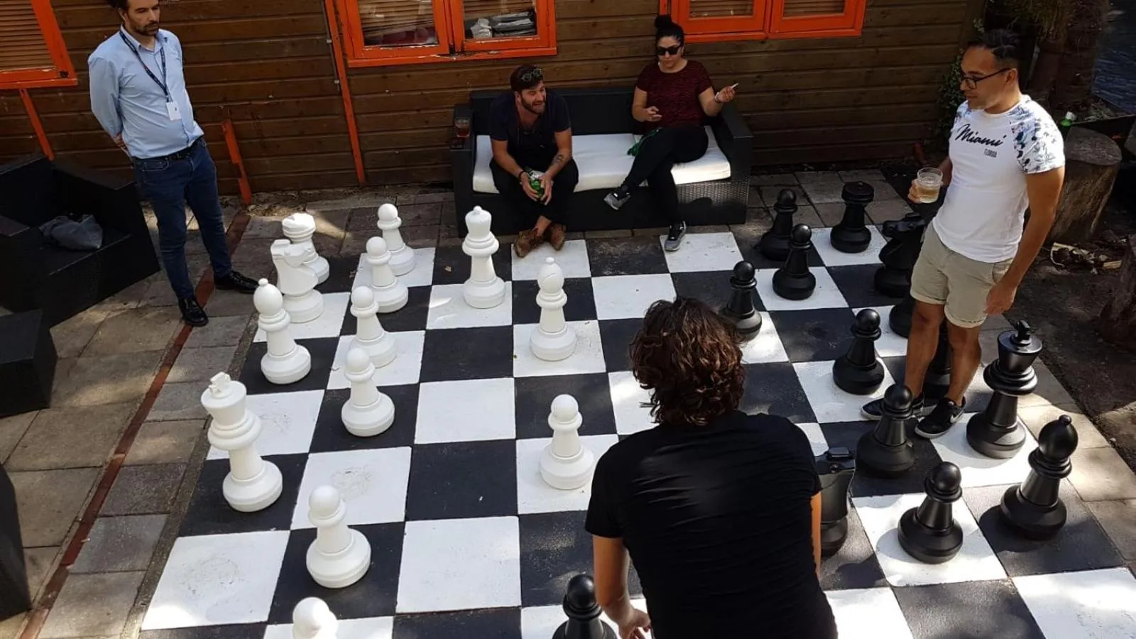 Garden in The Arcade Hotel Amsterdam
