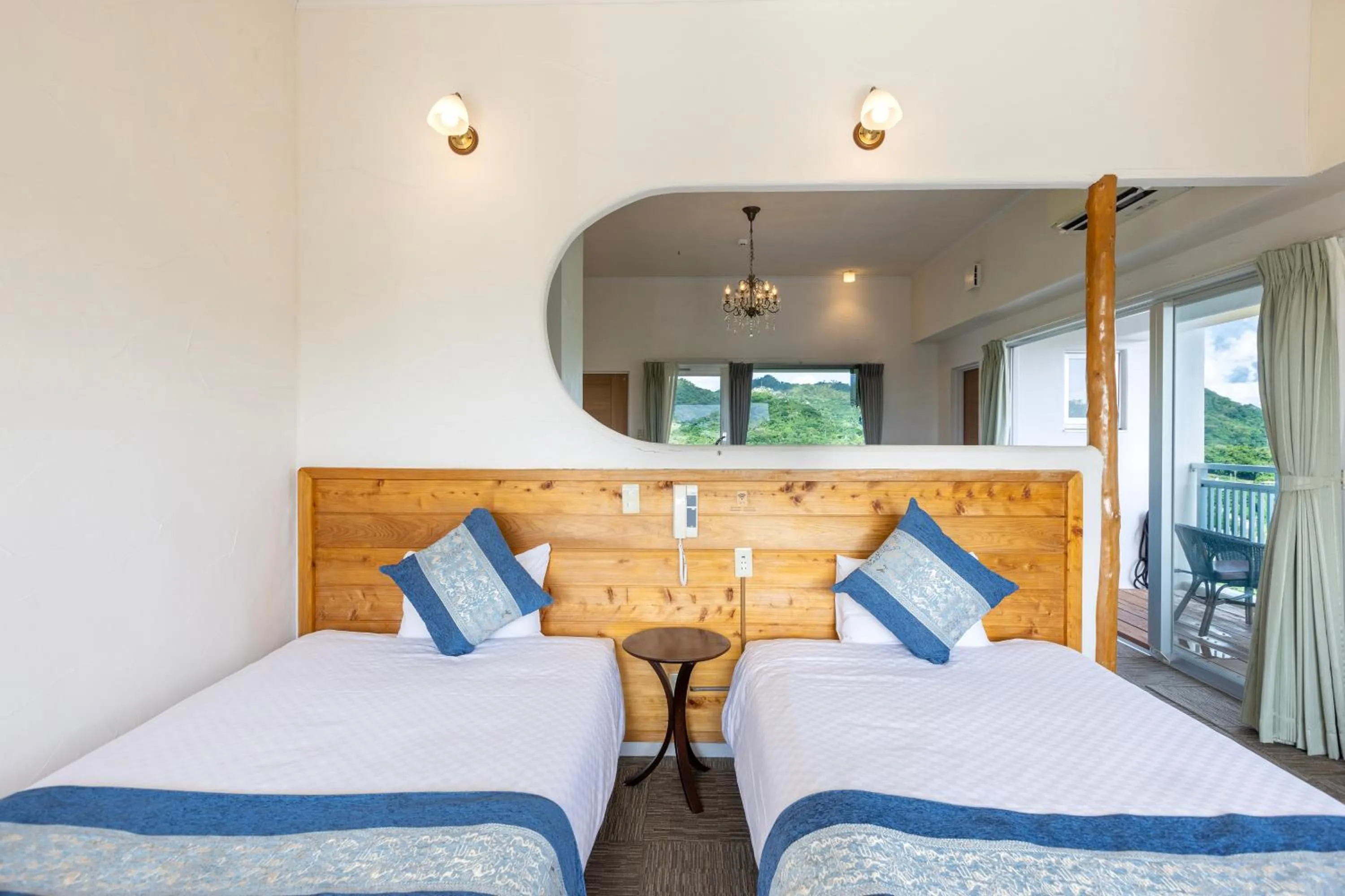 Bed in Hoshi No Terrace Motobu Yamazato