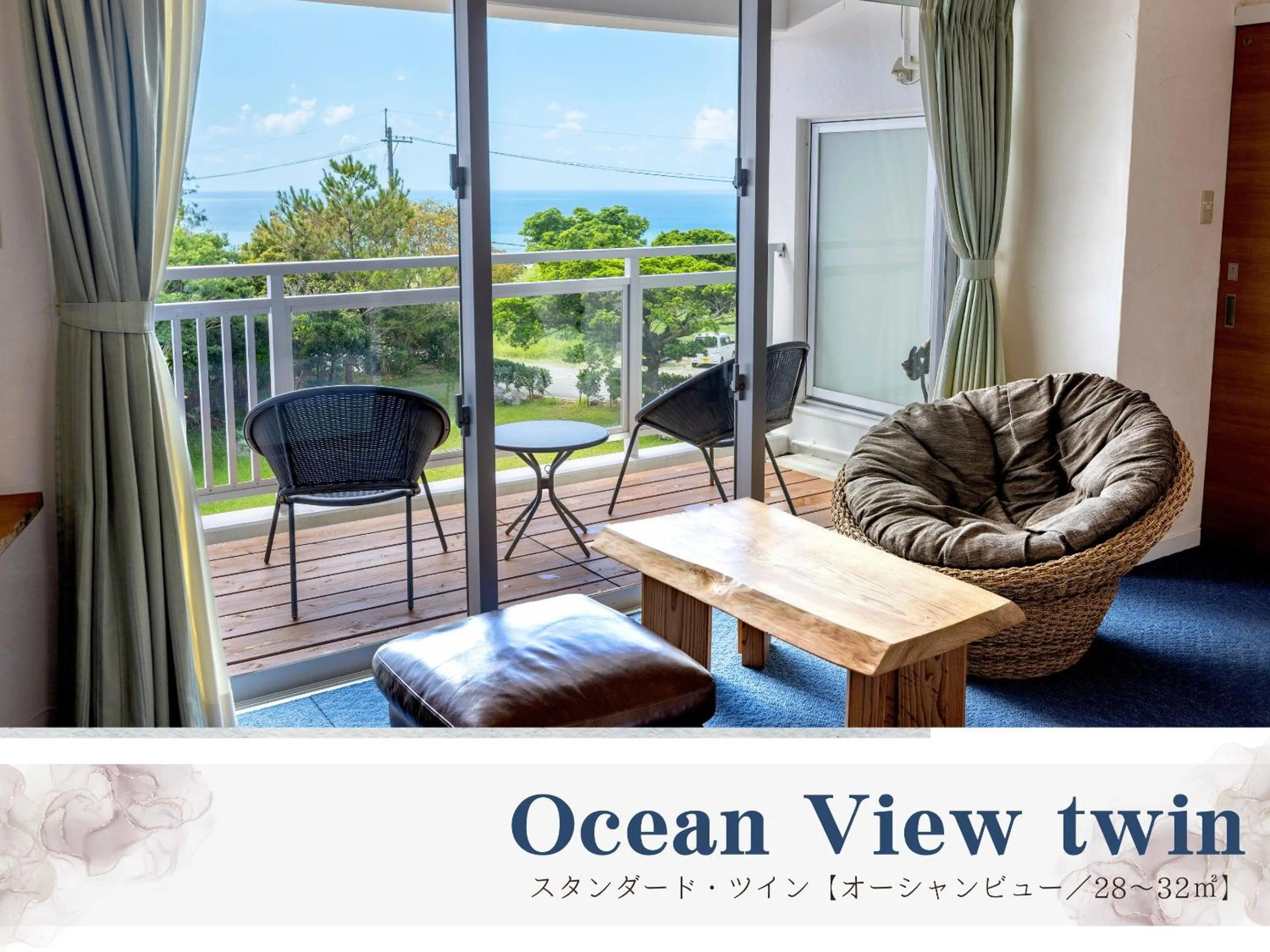 Photo of the whole room in Hoshi No Terrace Motobu Yamazato