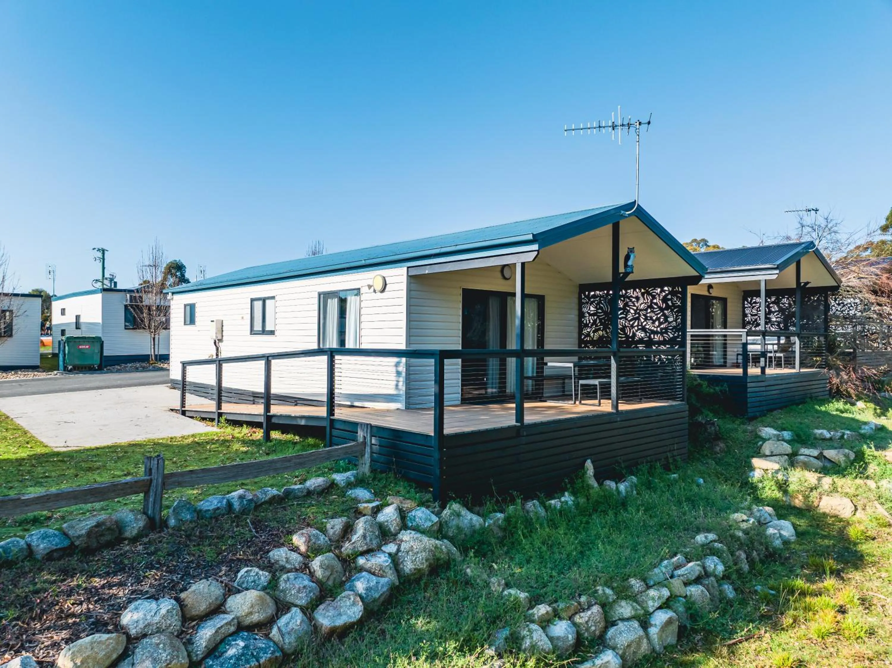 Property building in BIG4 Tassie Getaway Parks St Helens