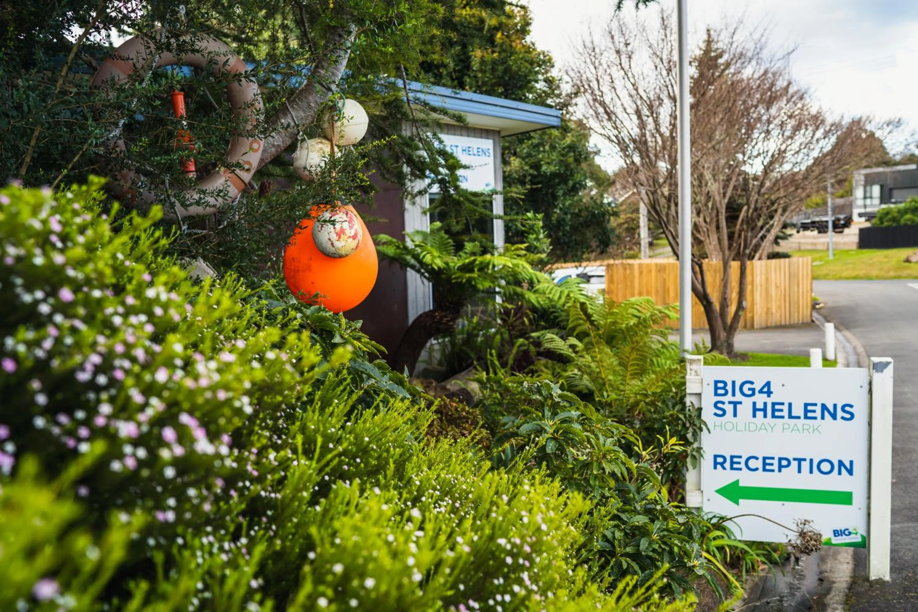 Lobby or reception in BIG4 Tassie Getaway Parks St Helens