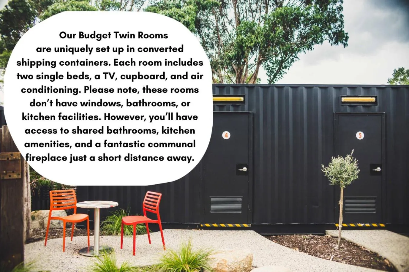 Property building in BIG4 Tassie Getaway Parks St Helens