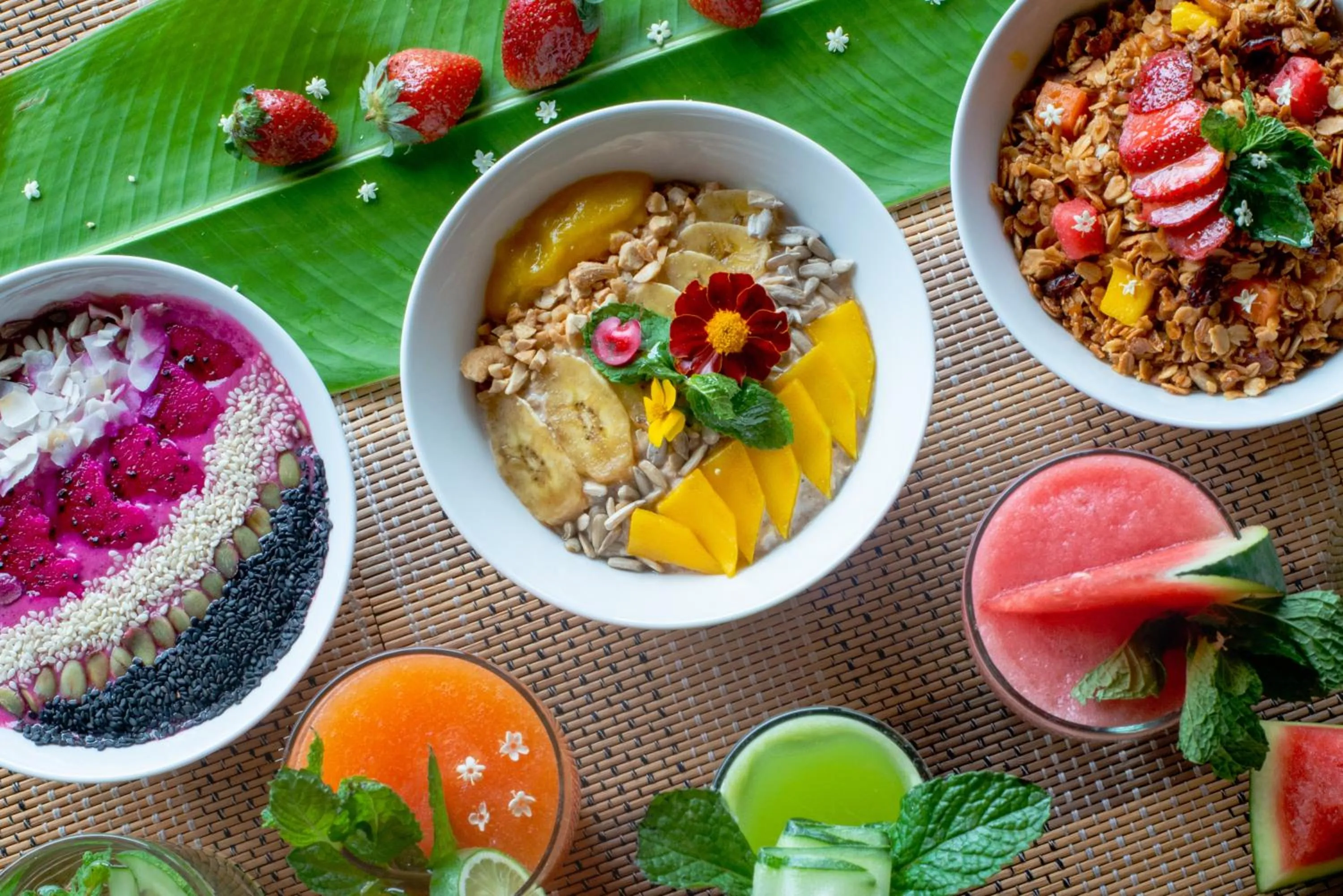 Food in De Moksha Eco Friendly Boutique Resort