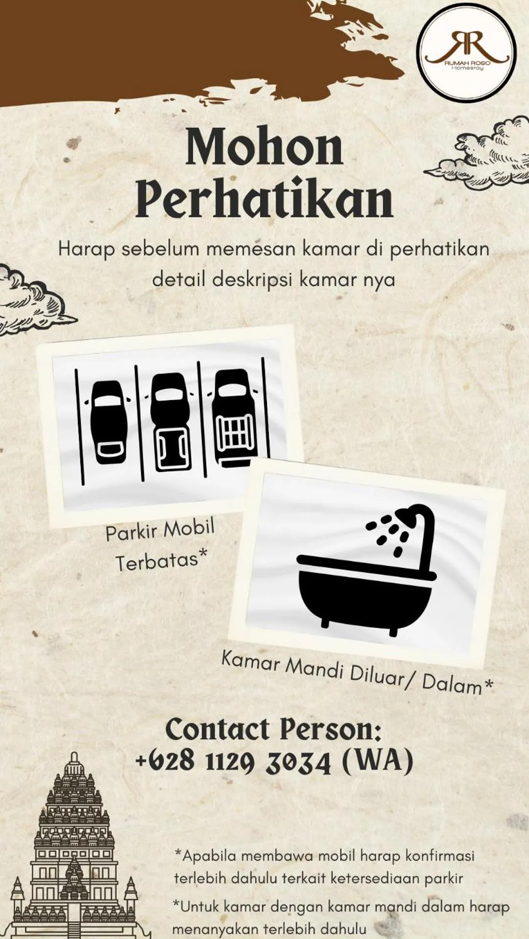 Property building in Rumah Roso Homestay