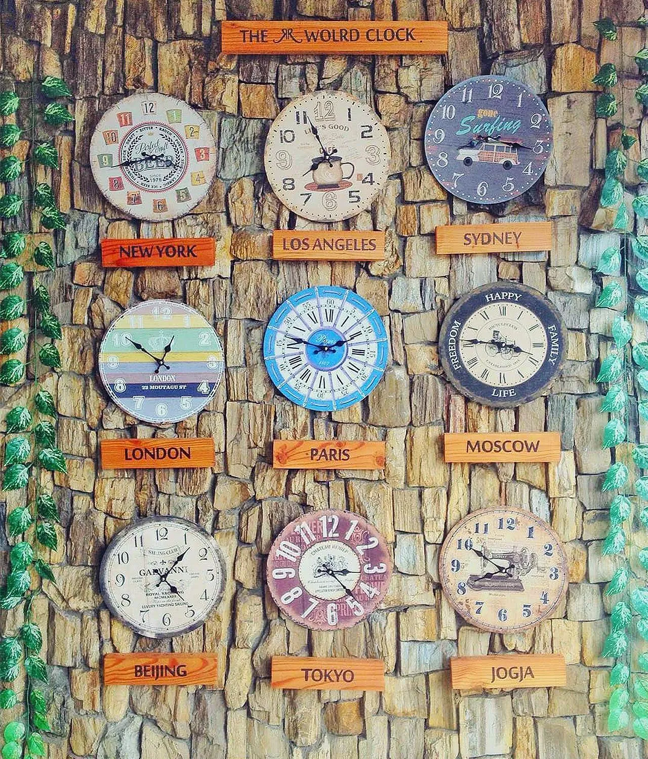 Decorative detail in Rumah Roso Homestay