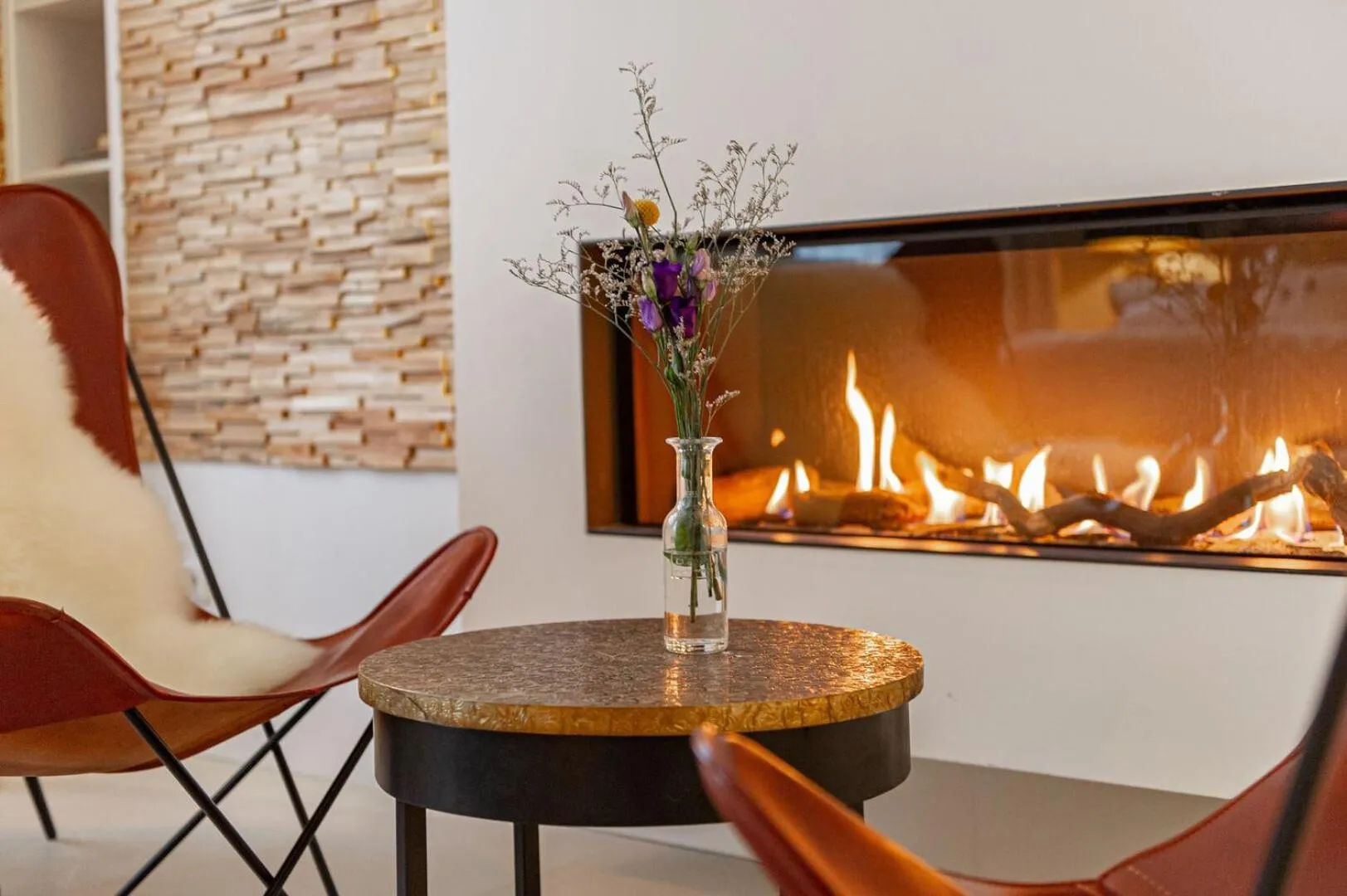 Seating area in Bossche Suites Stationsweg