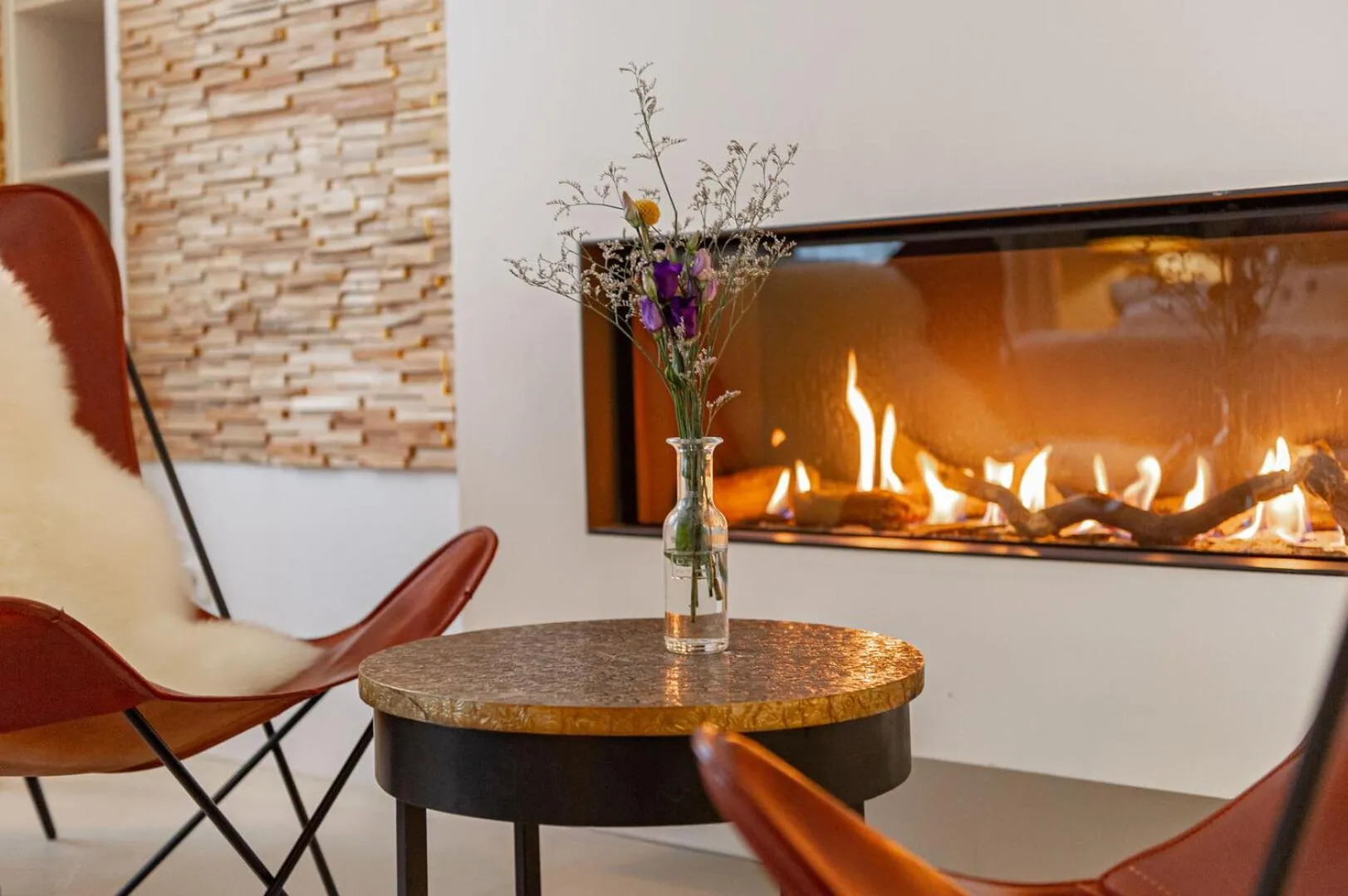 Seating area in Bossche Suites Stationsweg