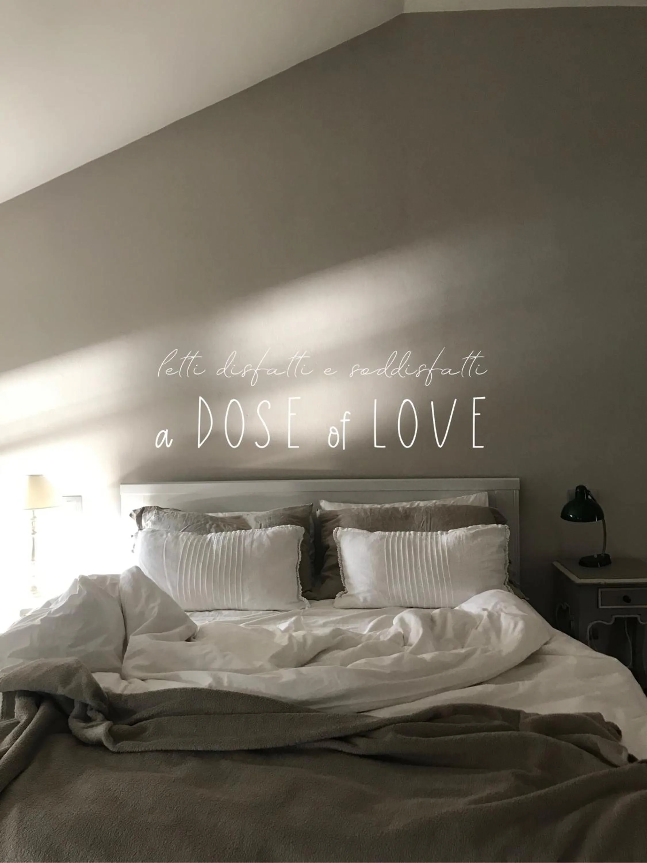 Bed in La Scuderia Charming Rooms b&b