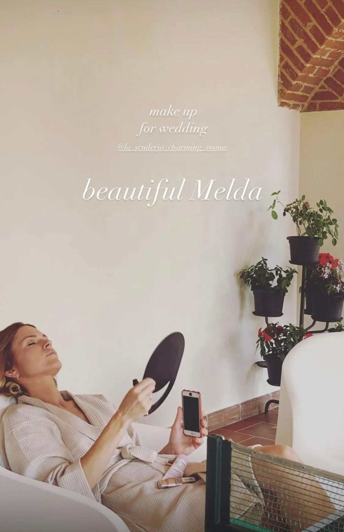 hair dresser in La Scuderia Charming Rooms b&b