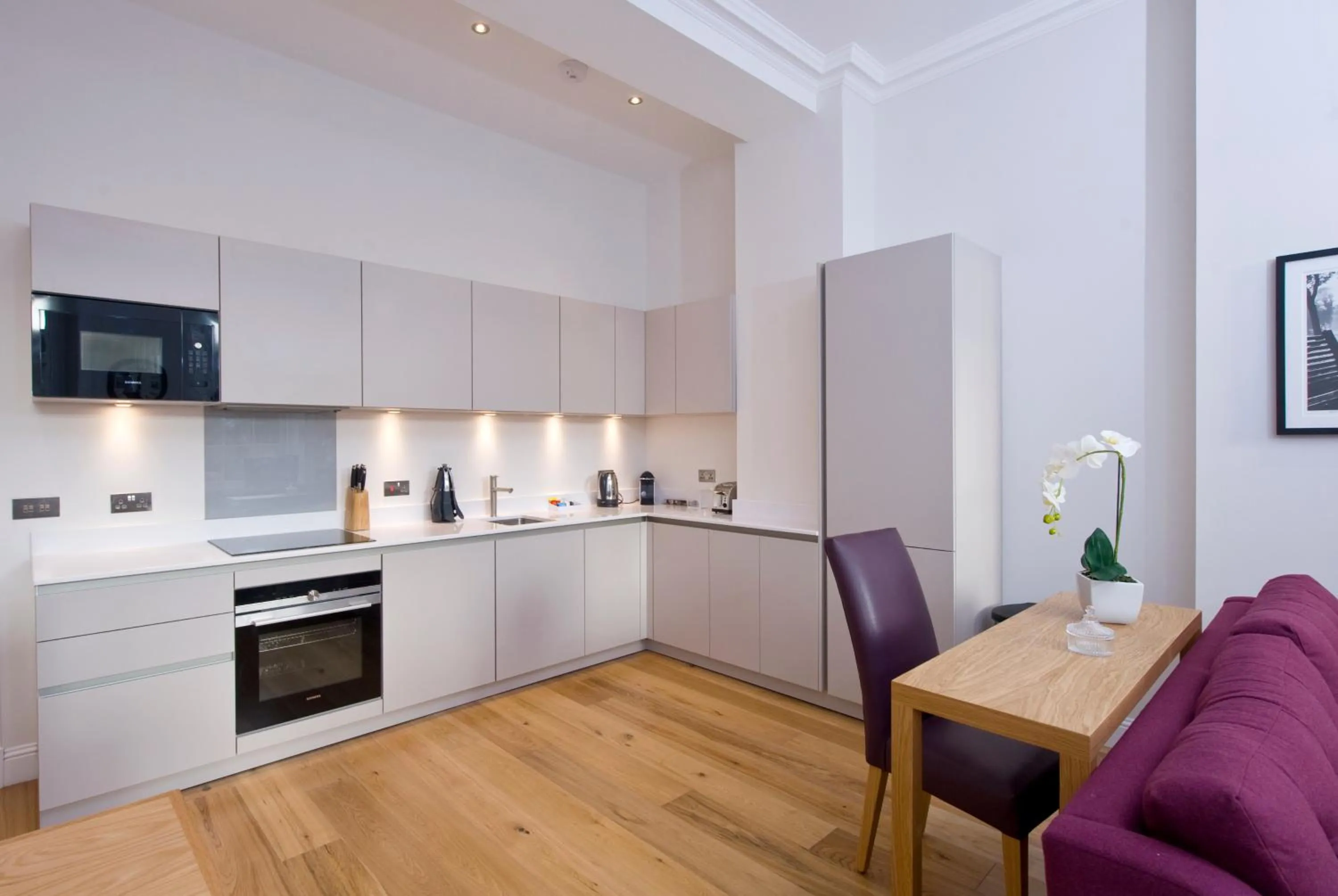 Kitchen or kitchenette in Destiny Scotland - Princes Street Residence